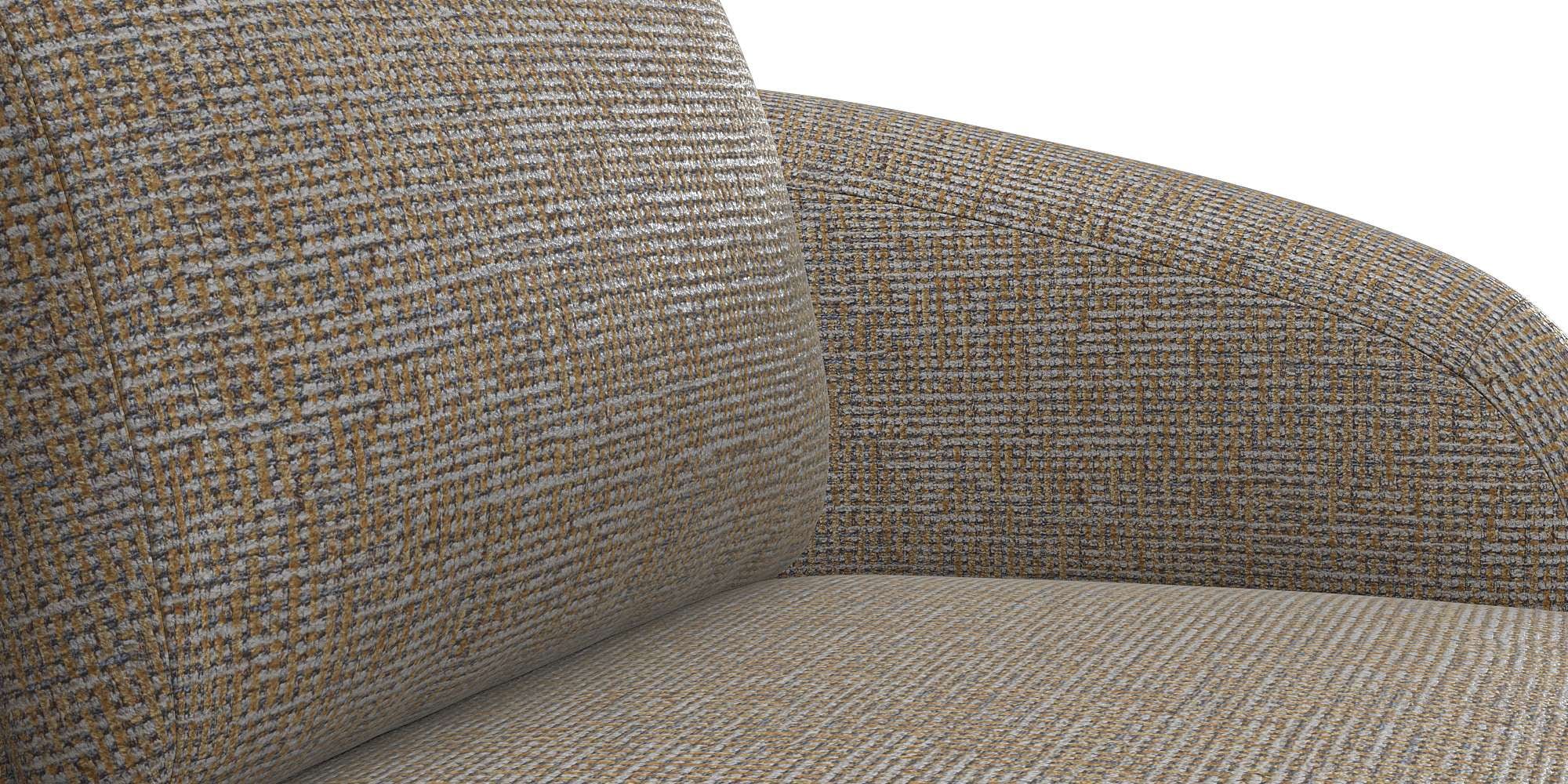 FLEXLUX 2,5-Sitzer »Torino, rund, Couch, Loveseat,«, Modernes, organisches Sofa-Design, Kaltschaum, Wellenunterfederung