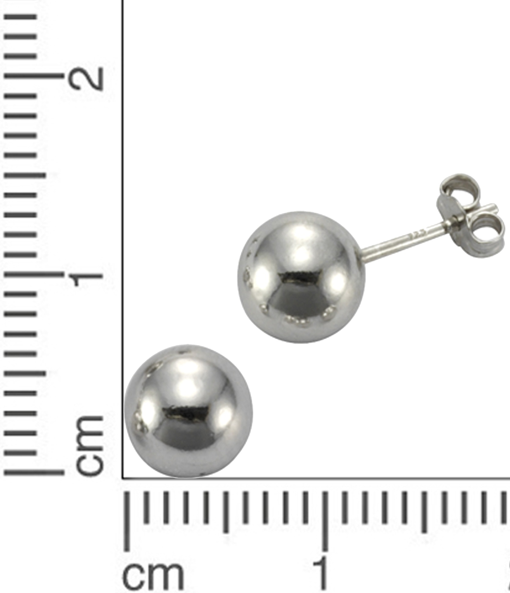 Firetti Paar Ohrstecker »Schmuck Geschenk Silber 925 Ohrschmuck Kugel«