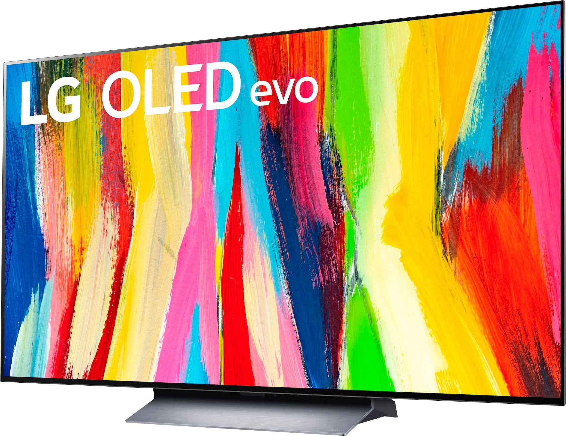 LG OLED-Fernseher »OLED77C27LA«, 4K Ultra HD, Smart-TV, OLED evo, bis zu 120Hz, α9 Gen5 4K AI-Prozessor, Twin Triple Tuner