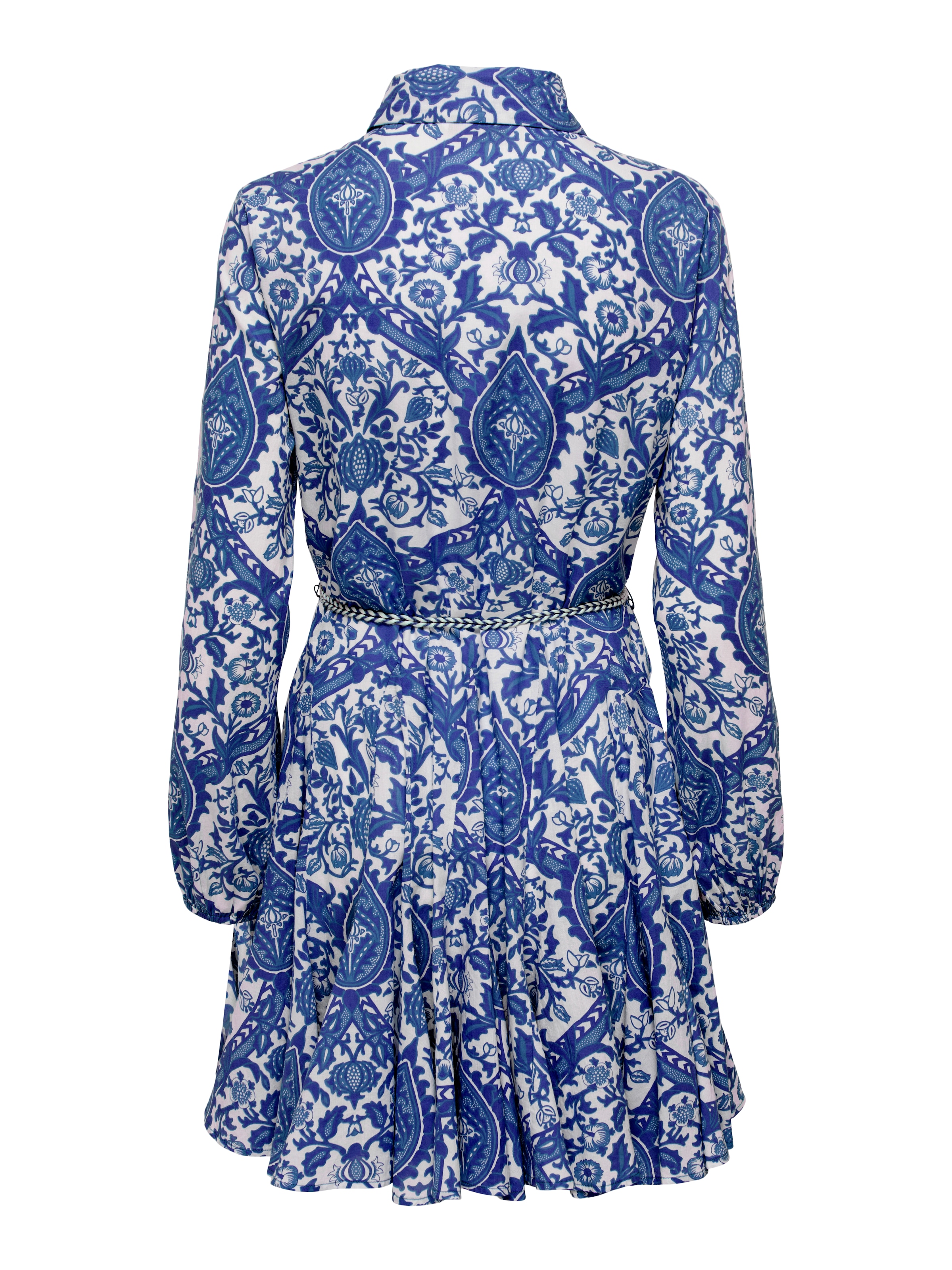 ONLY Blusenkleid »ONLLUMINA L/S SHORT DRESS WVN NOOS«