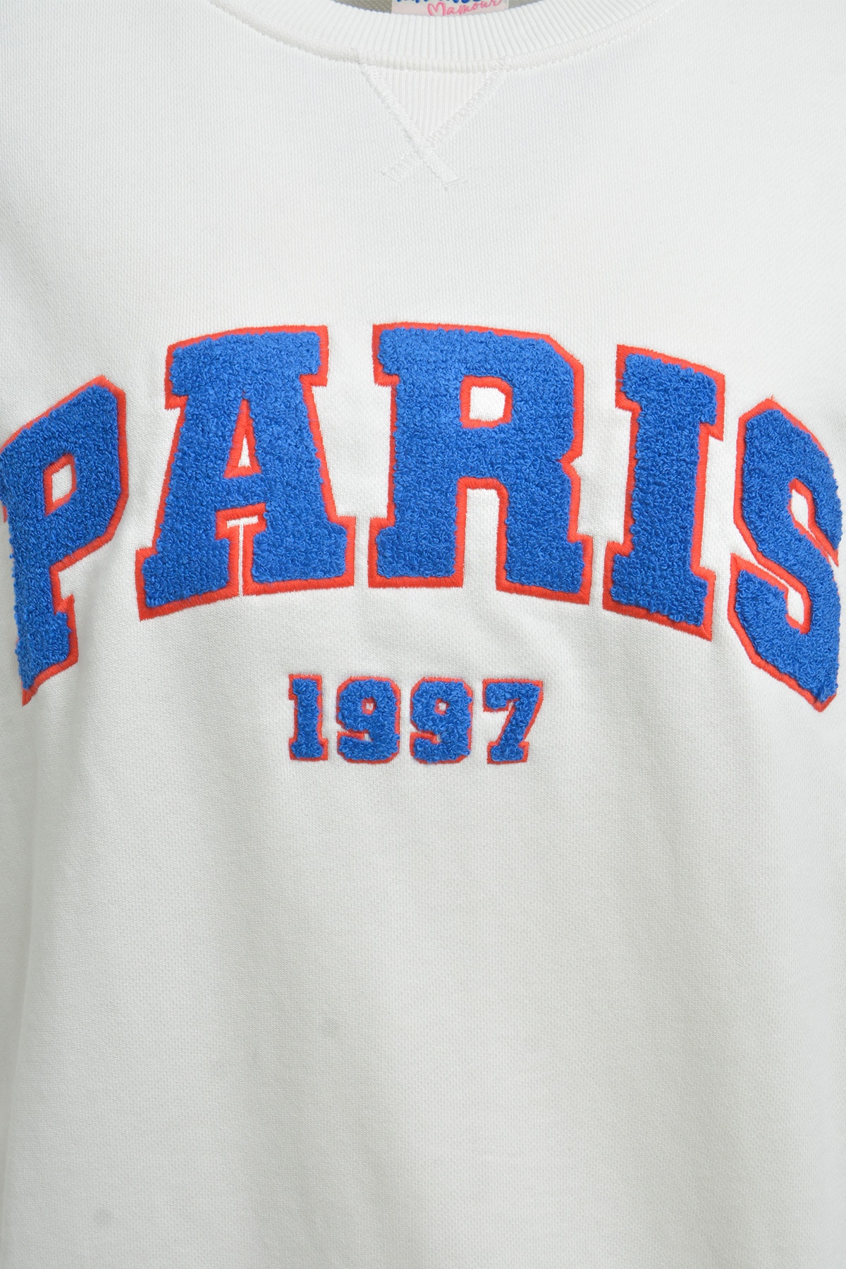 Smith & Soul Sweatshirt , mit geripptem Rundhals, bestickt
