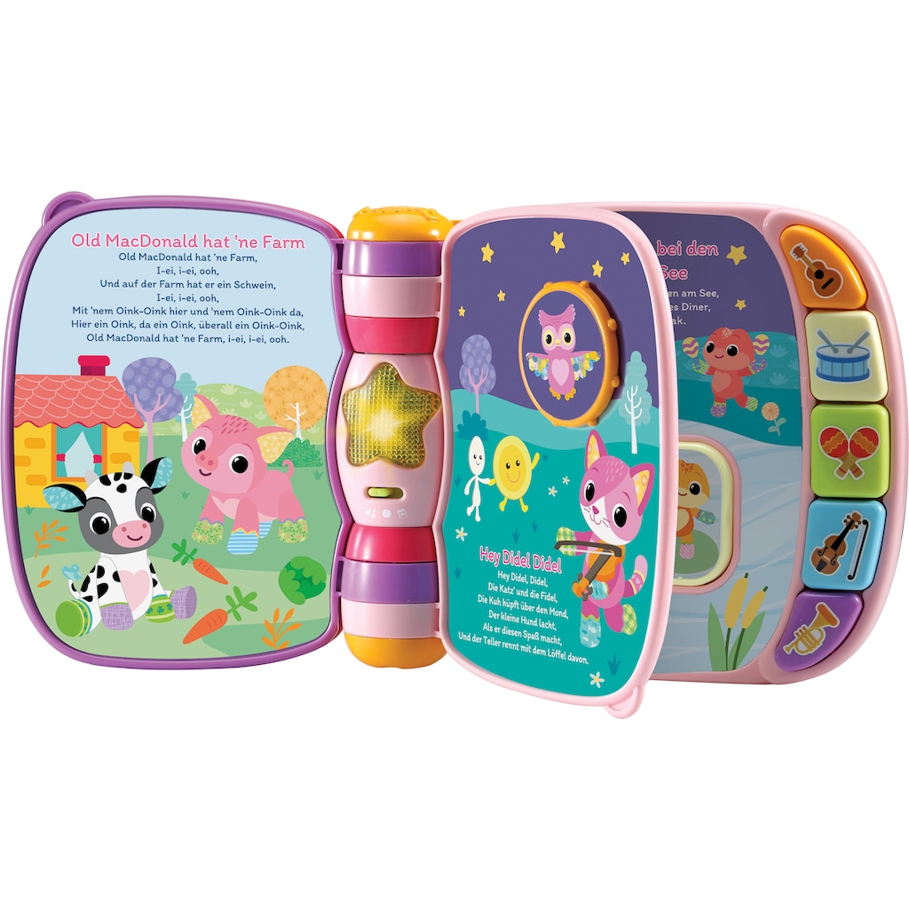 Vtech® Buch »VTechBaby, Mein erstes Liederbuch, rosa«