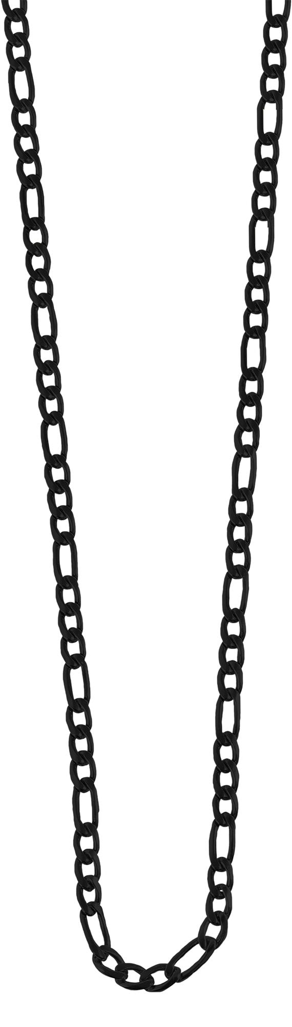 Adelia´s Gliederkette »Unisex Halskette ¿ Figarokette aus Edelstahl«