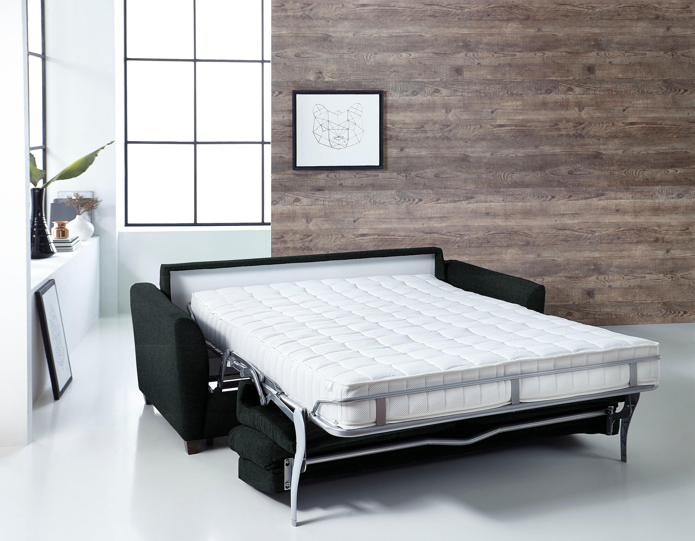 Bali Schlafsofa »Dallas, Dauerschläfer« in 140er und 160er Breite, inkl. Ergoflex-Unterfederung