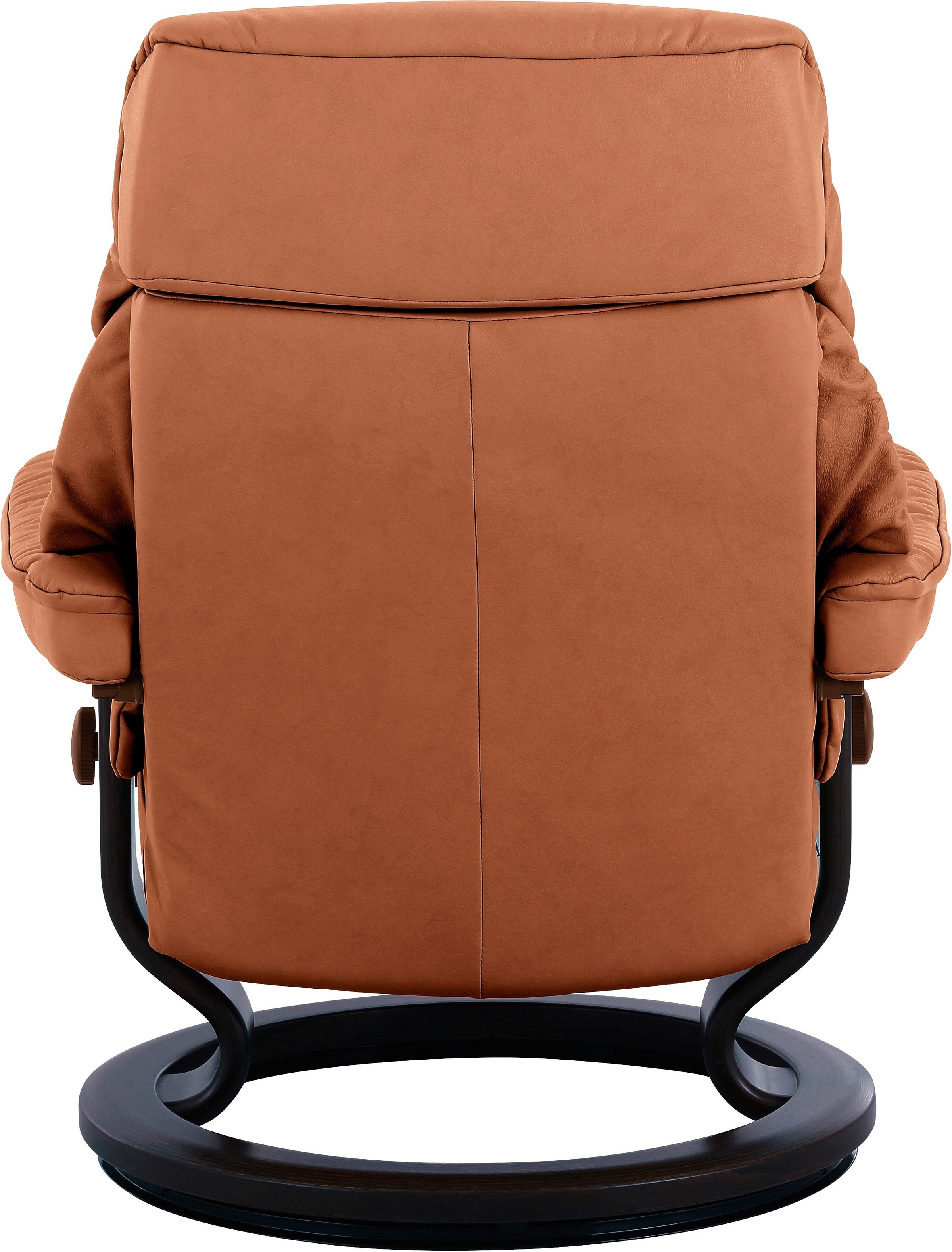 Stressless® Relaxsessel »Ruby« Set, Relaxsessel mit Hocker,  mit Classic Base, Größe L, Gestell Eiche, Wenge, Braun & Schwarz