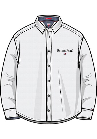 Tommy Jeans Langarmhemd »TJM SERIF LINEAR OXFORD SHIRT« kaufen