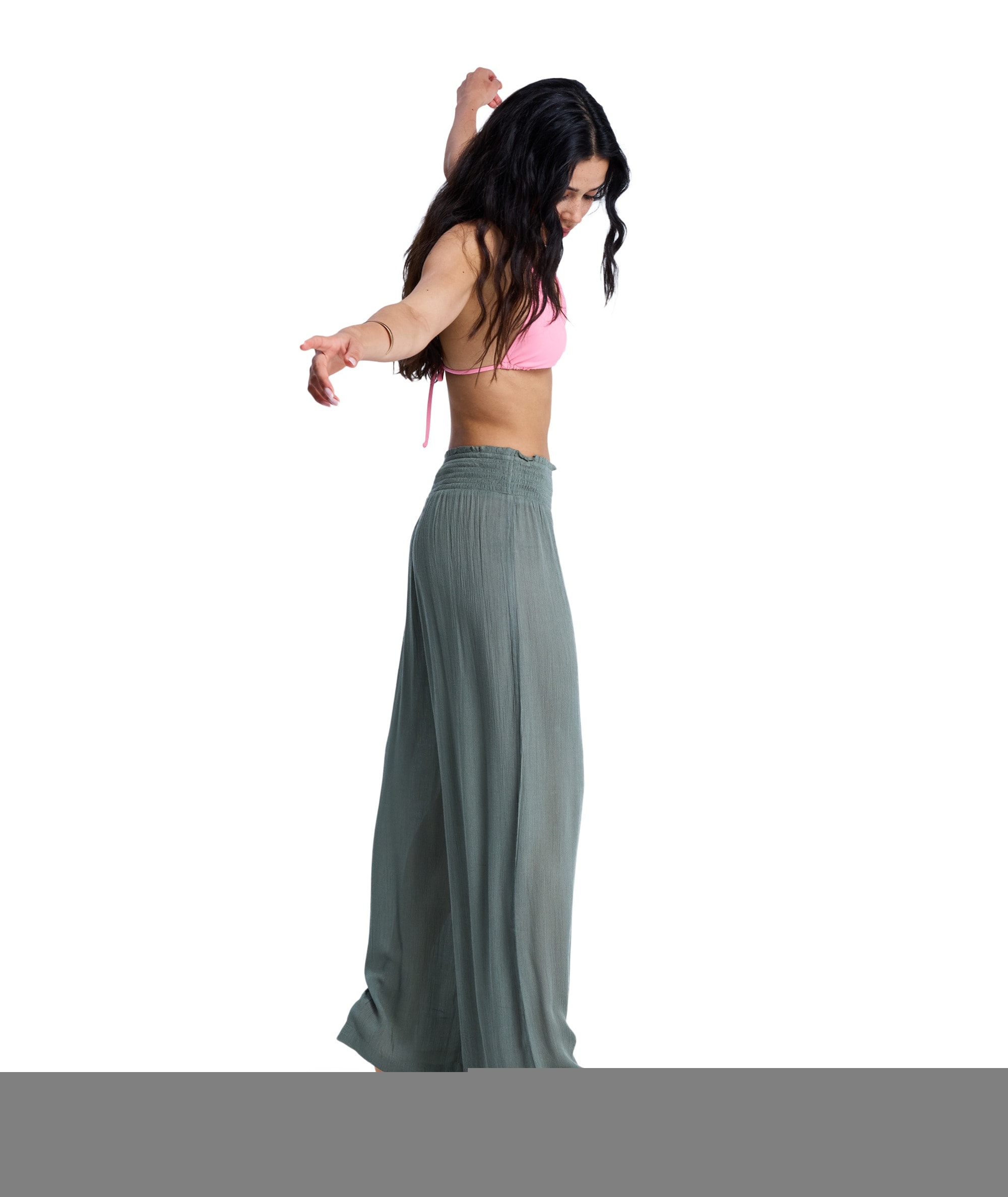 Roxy Strandhose »ALONG THE SUNSET«  weite Passform, für Strand und Sport, sportlicher Stil