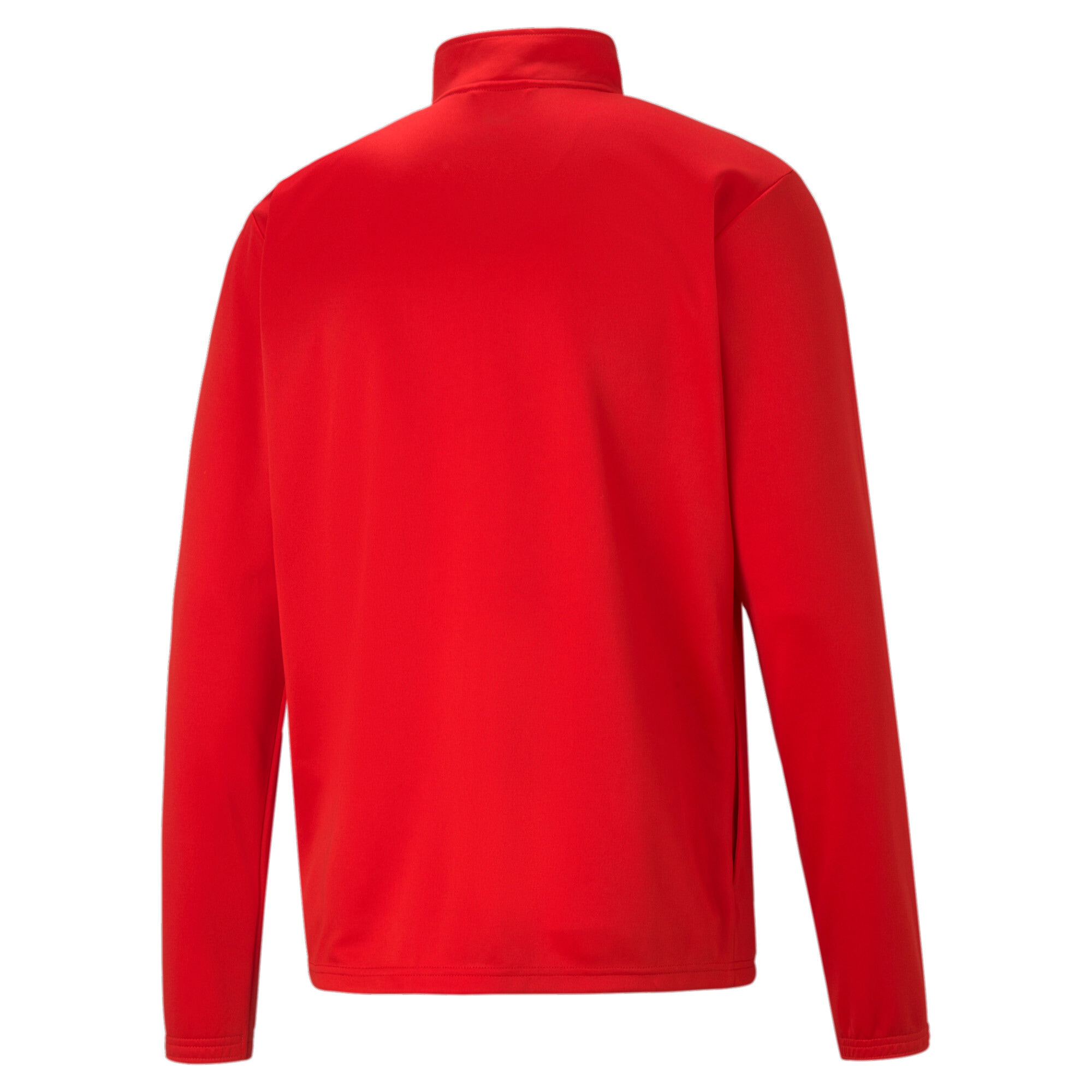 PUMA Trainingsjacke »TEAMRISE TRAINING POLY JACKET« ohne Kapuze sportlicher Stil mit kontrastfarbener Paspelierung