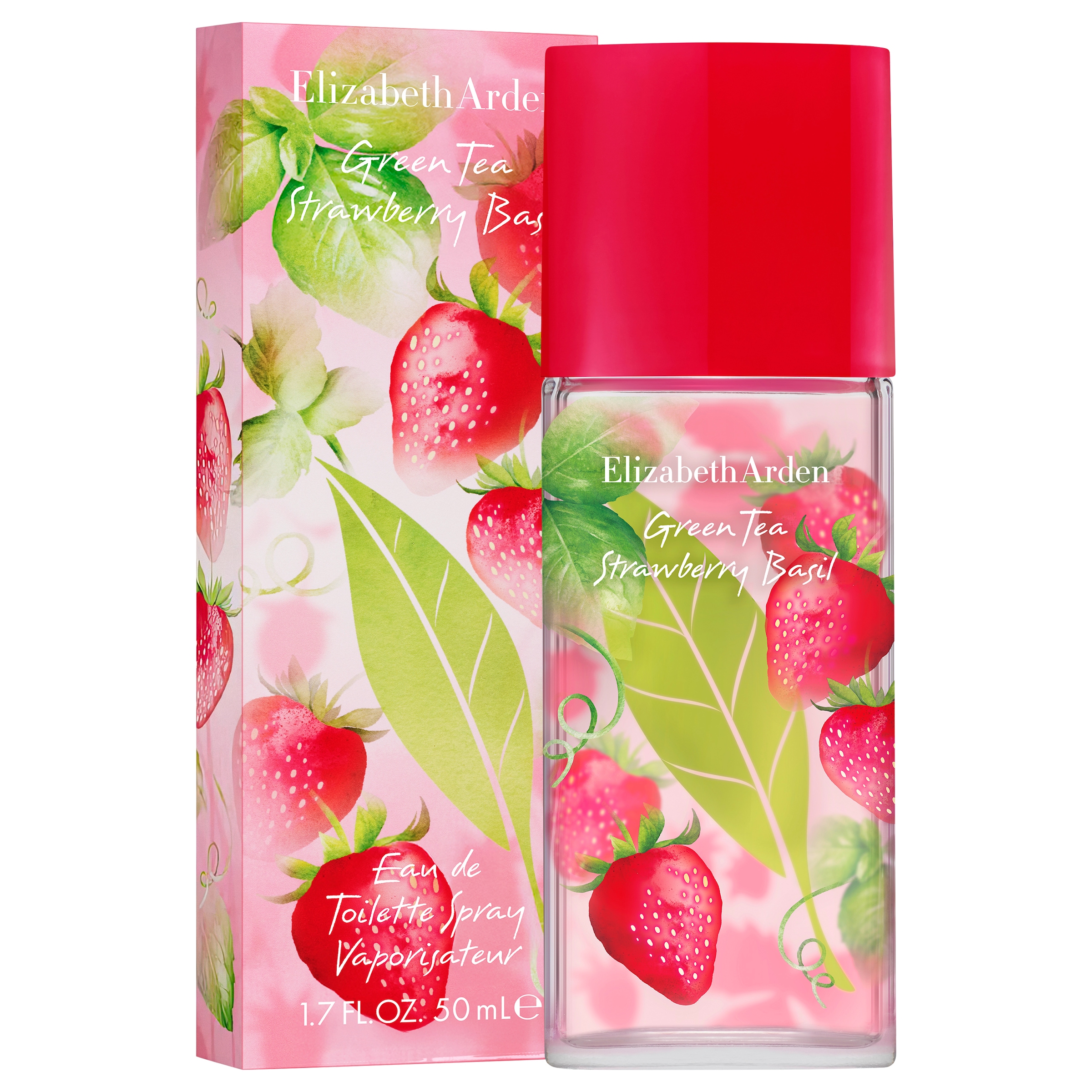 Elizabeth Arden Eau de Toilette »GREEN TEA STRAWBERRY BASIL EDT« mit fruchtig-würziger Duftnote