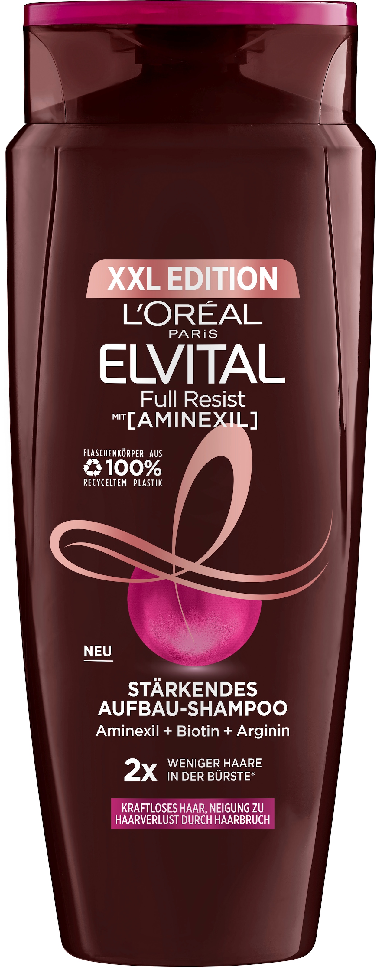 L'ORÉAL PARIS Haarkur »L'Oréal Paris Elvital Full Resist Shampoo«, (Packung, 6 tlg.)