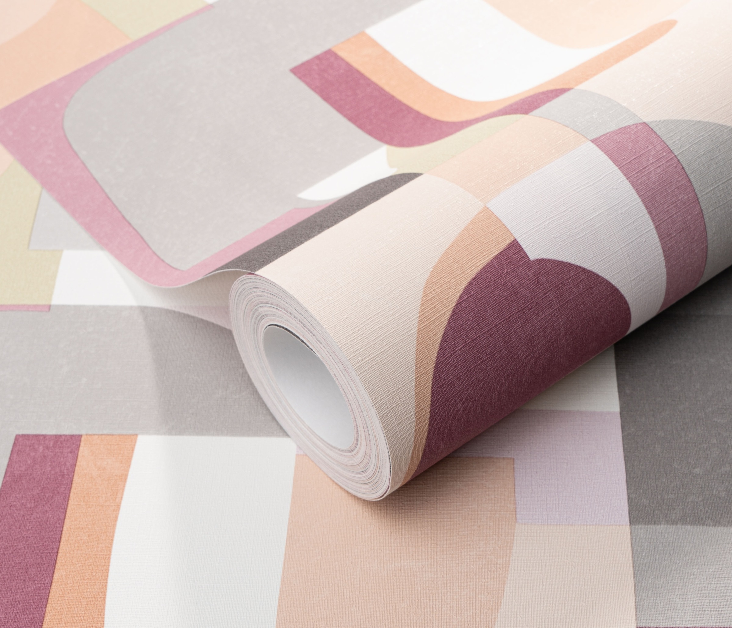 Erismann Vliestapete »Vliestapete FRAGMENT«, abstrakt-Retro-kontrastfarbene Details-colorblocking-mehrfarbig-geometrisch, Phthalate frei