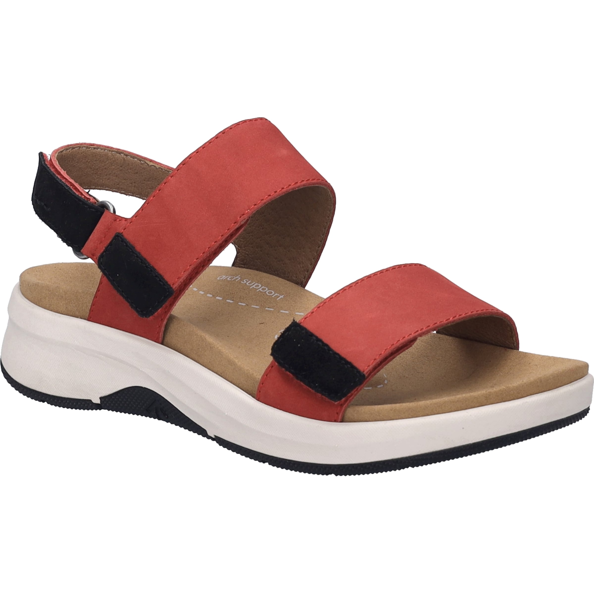 Josef Seibel Sandale »Estelle 04, rot-kombi«