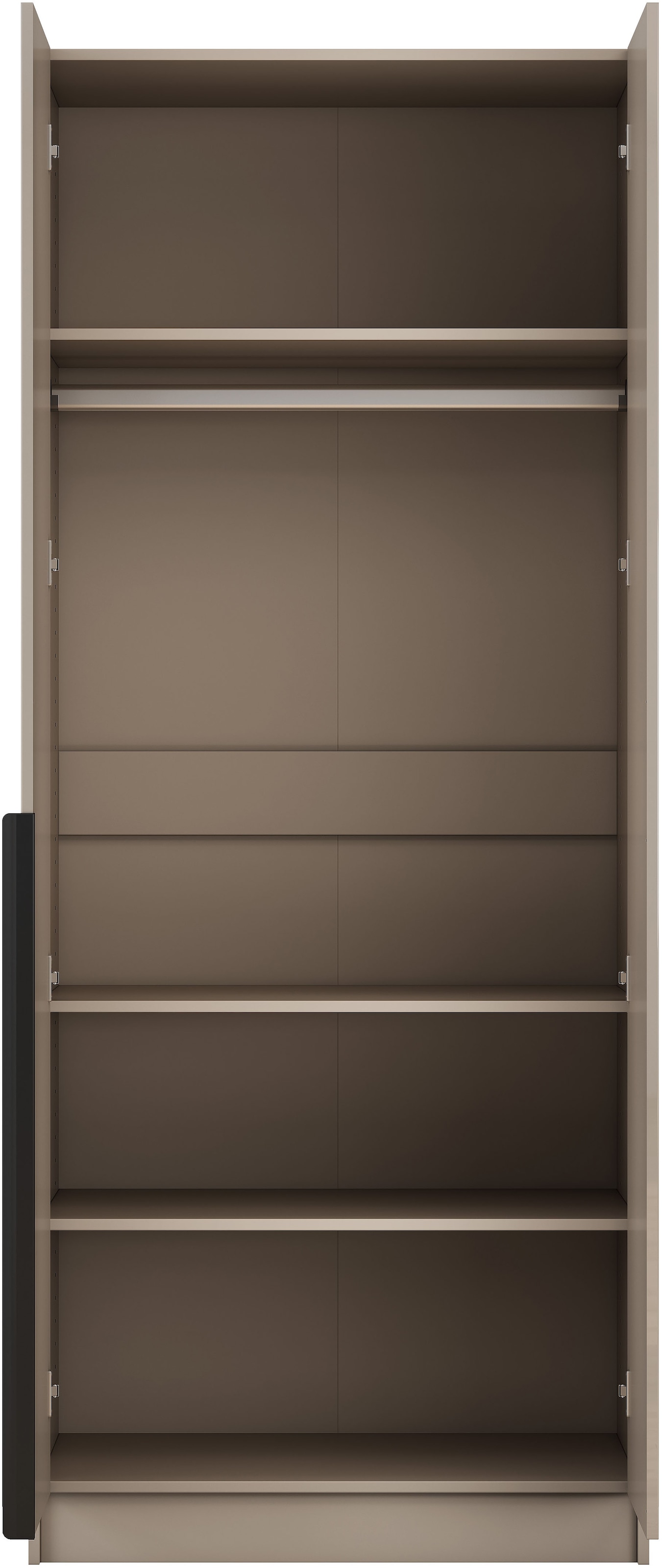 OTTO home Kleiderschrank »Annor Schlafzimmerschrank Breite 82cm hochglanz Schrank Garderobe«