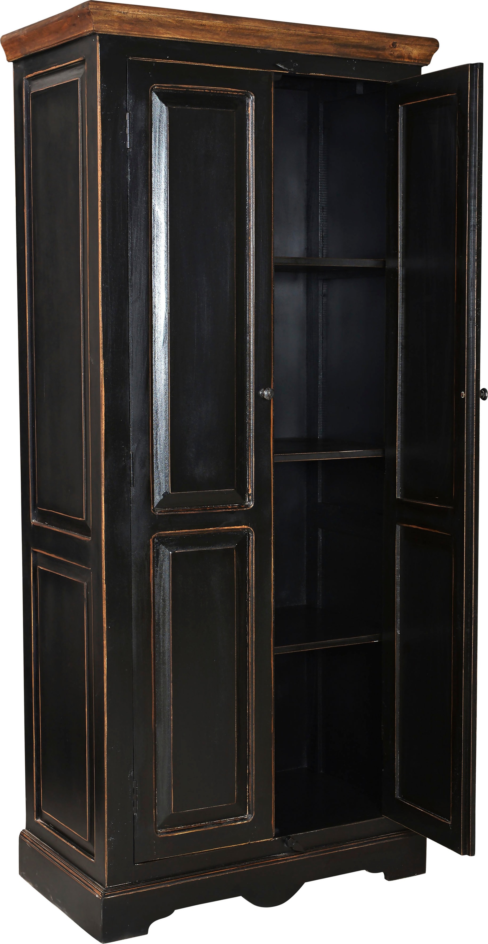 | zwei SIT zu Schnäppchen Vintage Höhe cm, Chic, »Corsica«, 180 Preisen mit Türen, OTTO Shabby Drehtürenschrank