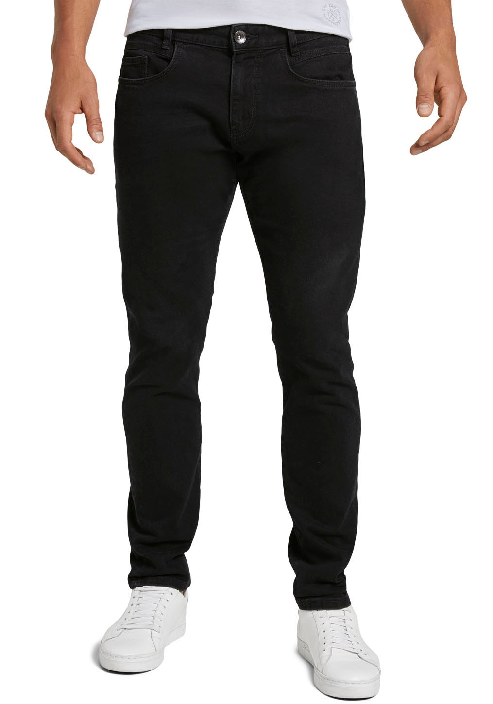 Slim-fit-Jeans »TROY«, unifarben