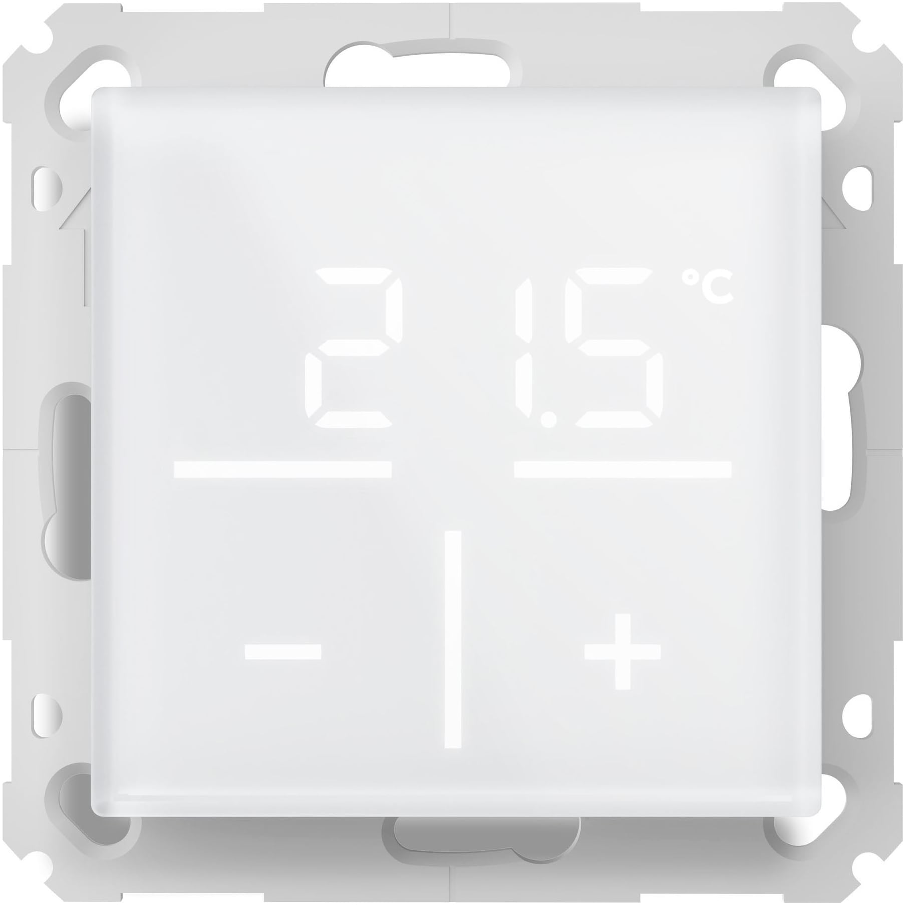 Homematic IP Smart-Home-Zubehör »Glas-Wandthermostat mit CO2-Sensor«