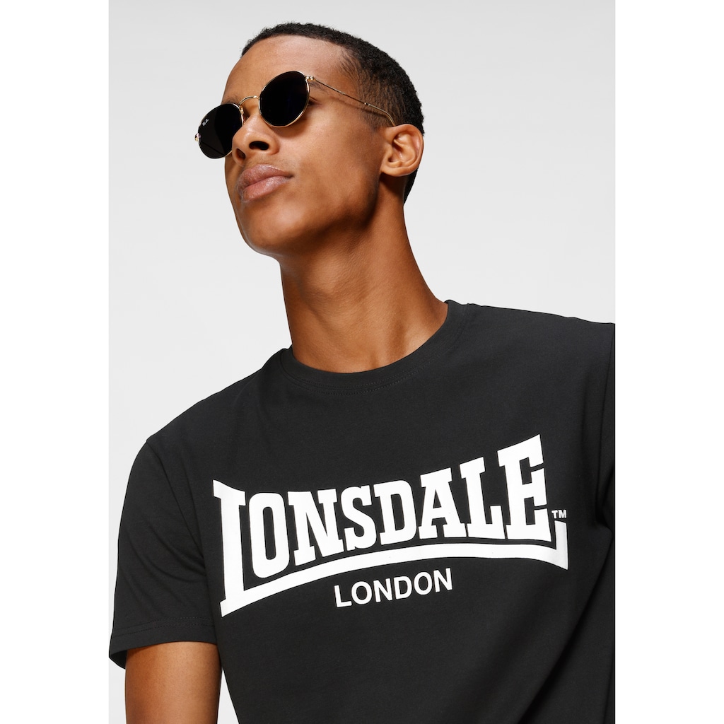 Lonsdale T-Shirt »PIDDINGHOE«, (Packung, 2 tlg., 2er-Pack)