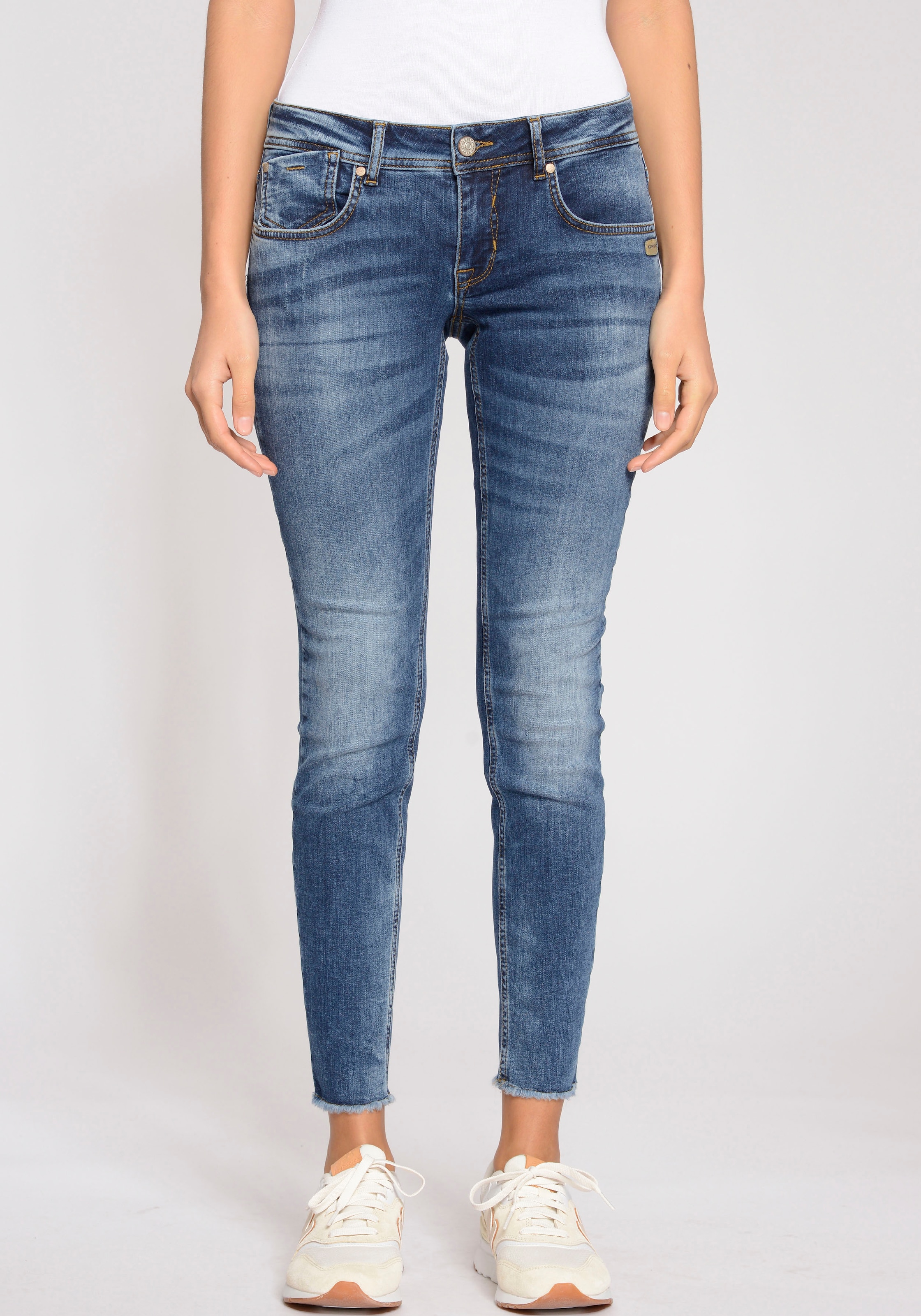 GANG Skinny-fit-Jeans »94 Faye Shop OTTO Online im Cropped«