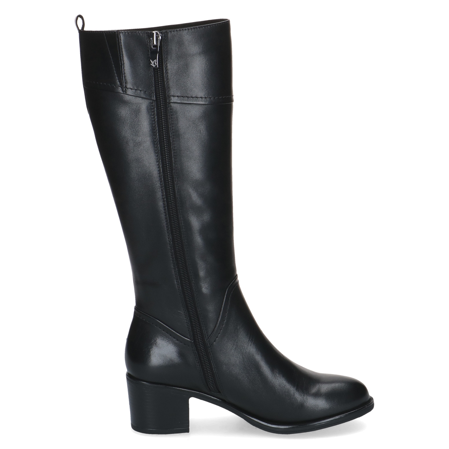 Caprice Stiefel  Blockabsatz, Langschaftstiefel mit praktischem Innenreißverschluss