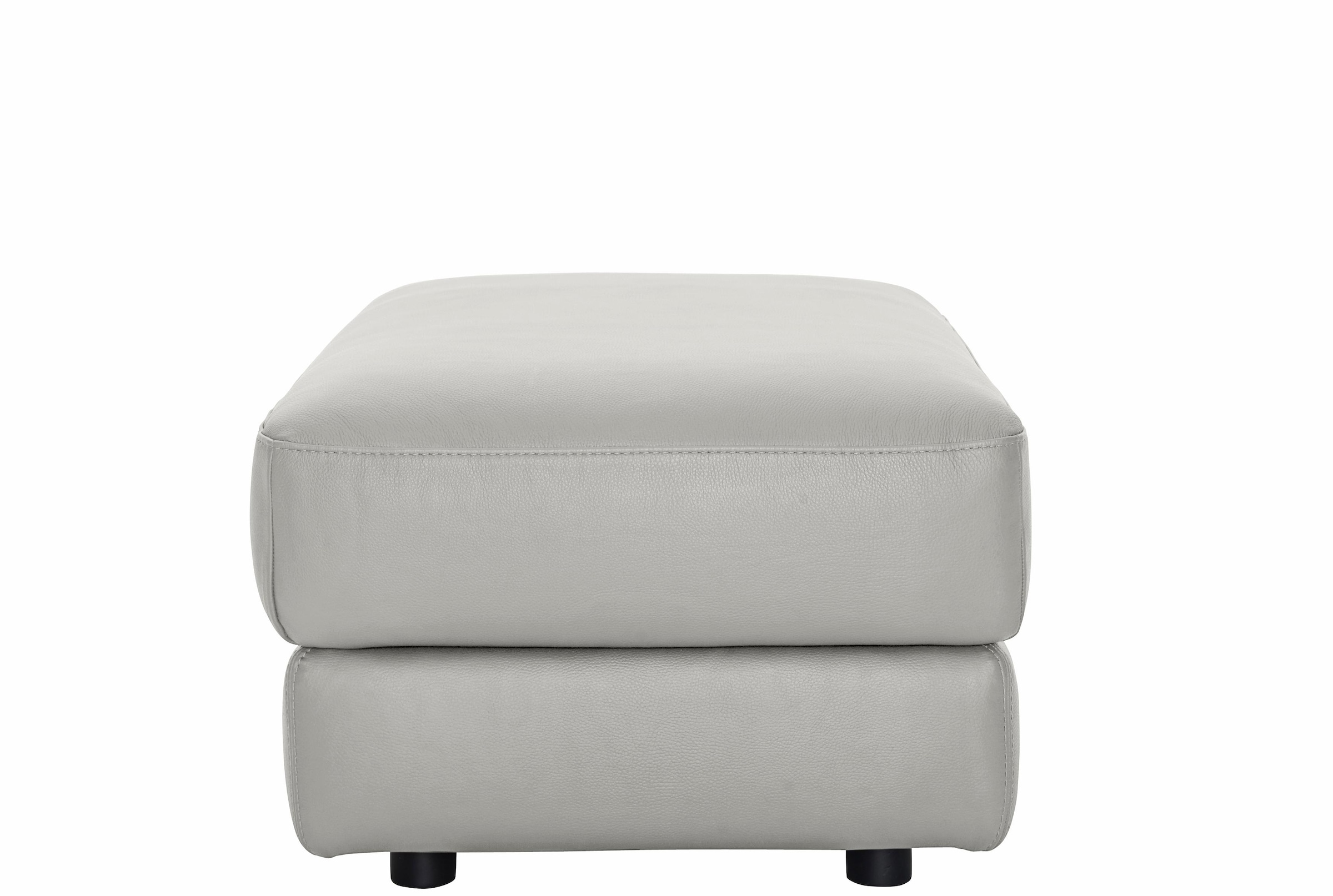 CALIA ITALIA Hocker »Gaia, hochwertiger, edler Lederhocker mit erstklassigem Sitzkomfort«