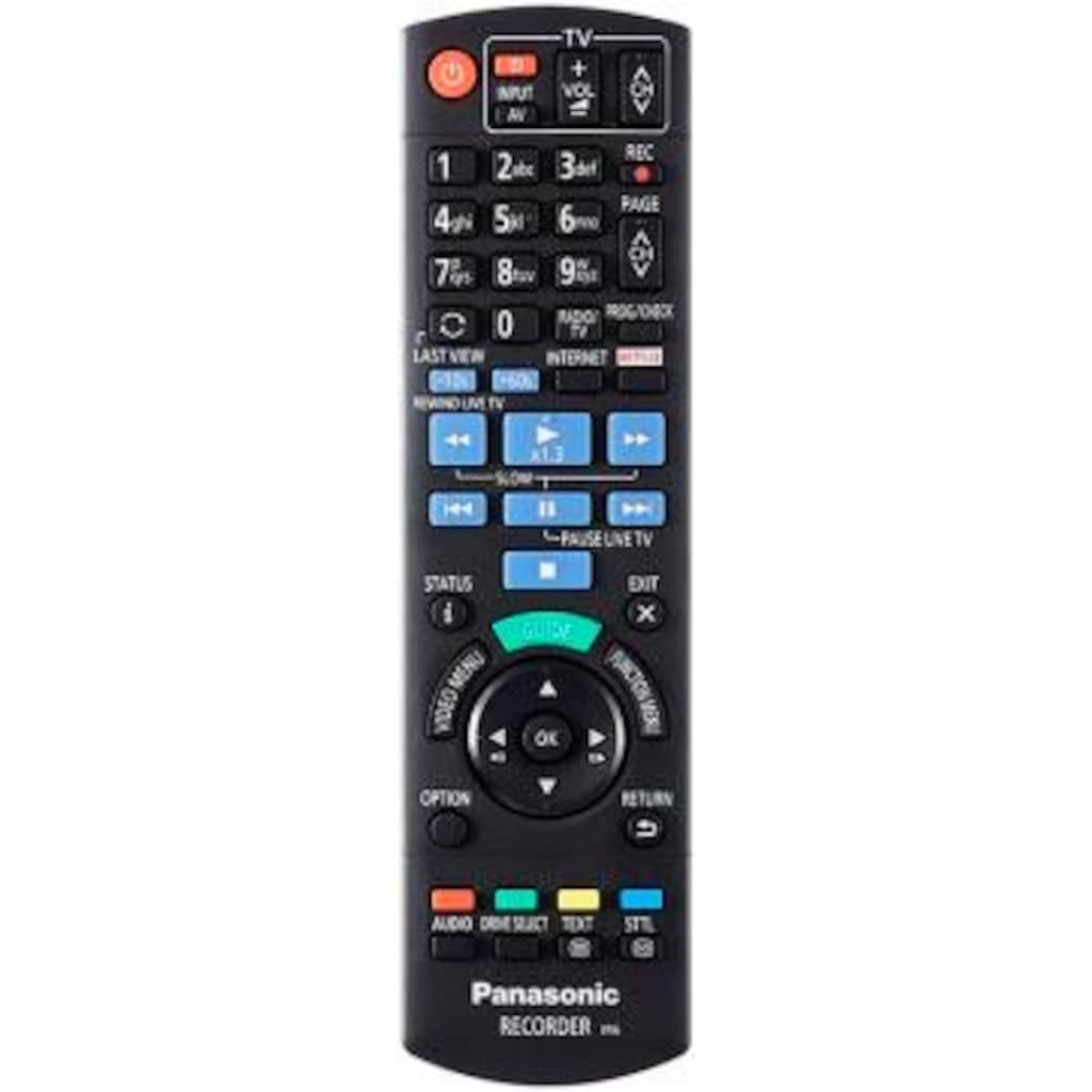 Panasonic Blu-ray-Rekorder »DMR-UBC90«, 4k Ultra HD, WLAN-LAN (Ethernet), Hi-Res Audio-3D-fähig-DVB-T2 Tuner-DVB-C-Tuner