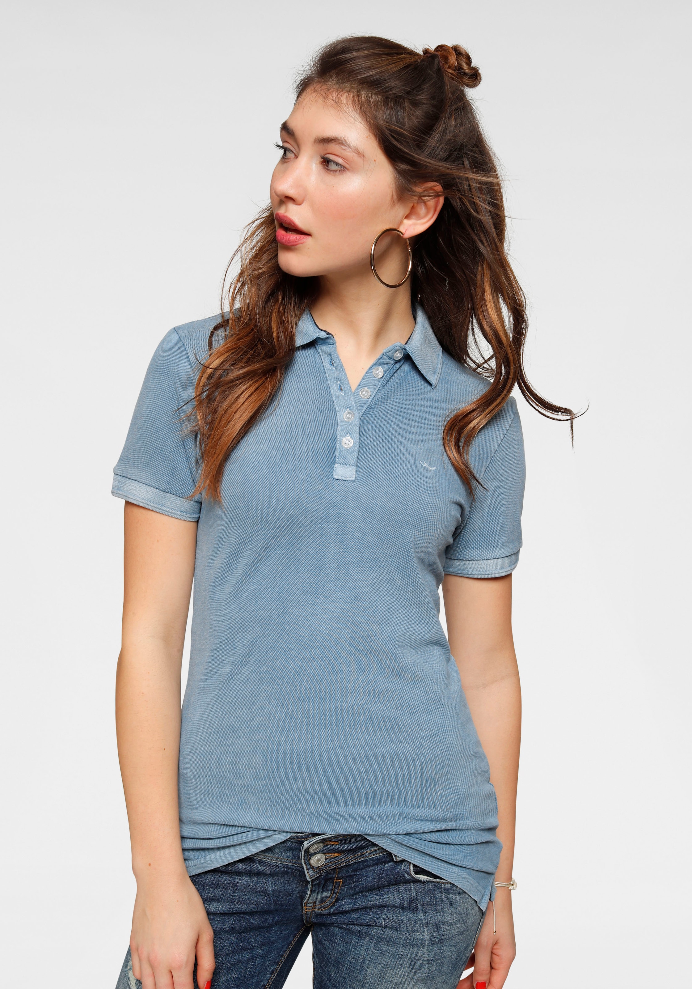 LTB Poloshirt »NOMODO«, mit gesticktem Logo auf Brusthöhe