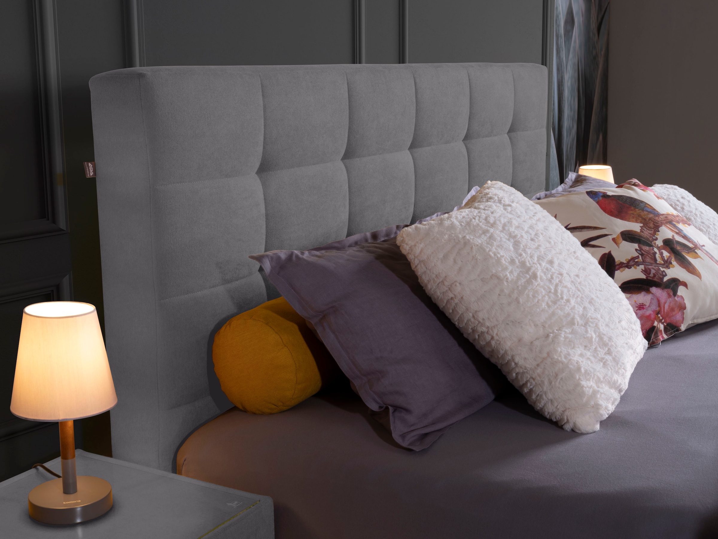 alina Boxspringbett »Neomi«, inklusive Matratze und Topper