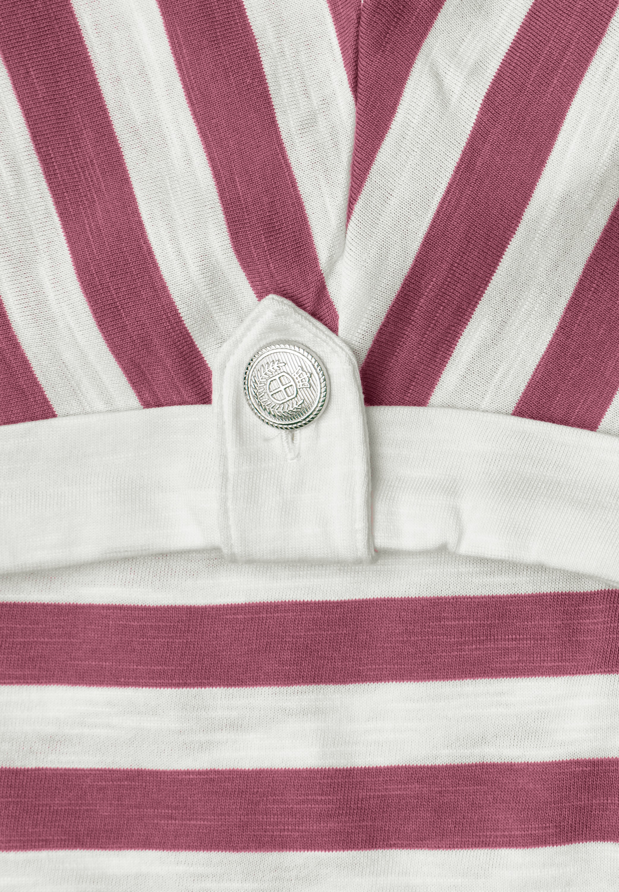 STREET ONE Shirttop Sommershirt im Streifen-Design