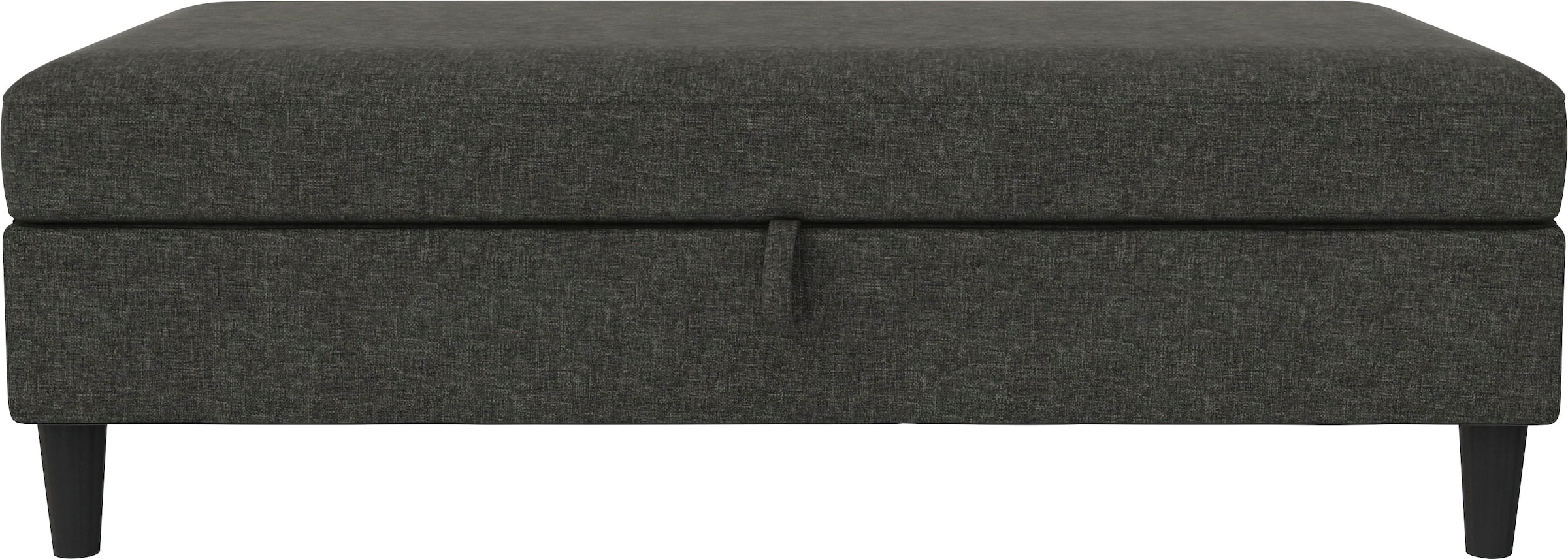 Dorel Home Stauraumhocker »Hartford«, Polsterhocker mit Stauraum, frei im Raum stellbar, Sitzhöhe 43 cm