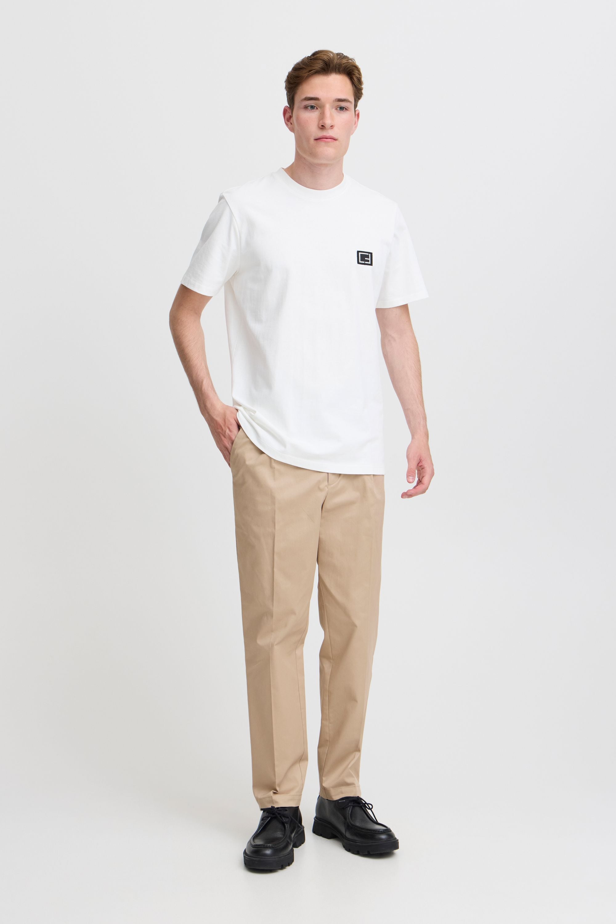 Casual Friday T-Shirt »T-Shirt CFTHOR tee with logo badge«