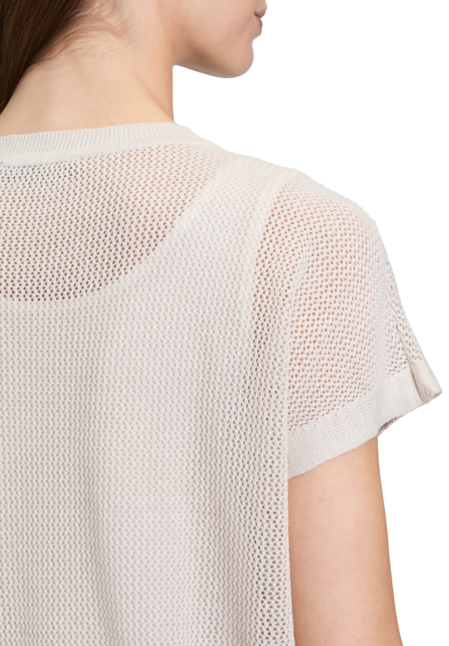 Betty Barclay Rundhalspullover »Lochstrick-Pullover ohne Arm«