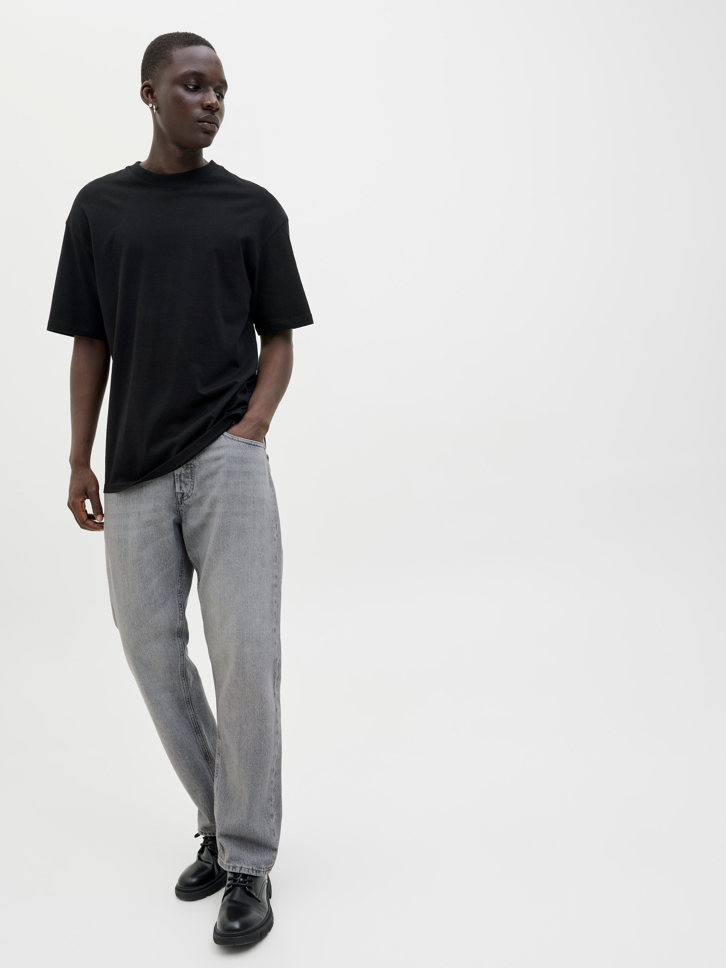 Jack & Jones Loose-fit-Jeans »JJICHRIS JJORIGINAL SBD 921 SN« Baumwolle, loose fit