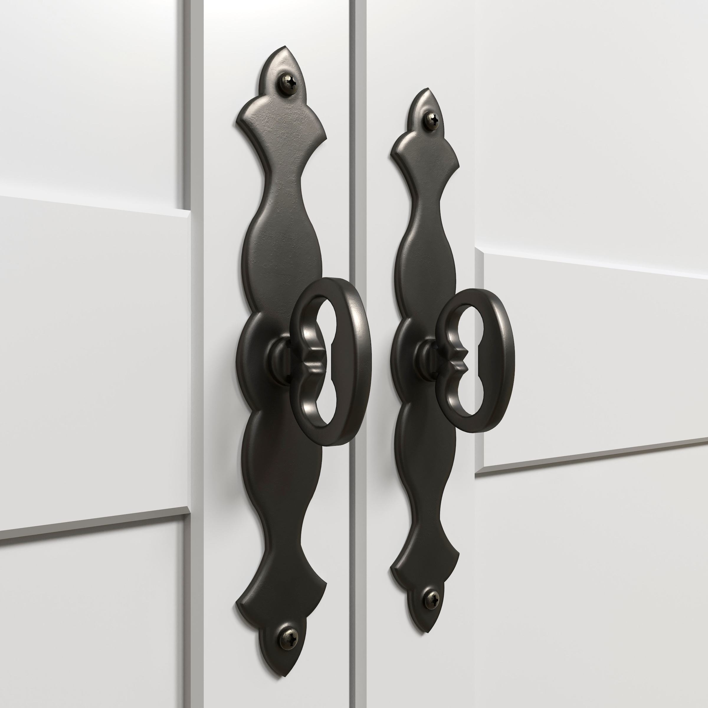 Home affaire Kleiderschrank »Sandnes Kieferschrank Schlafzimmer Schrank TOPSELLER weiß«, (1 St., natürlicher Landhaus-Look B/T/H: 96x38x155cm), Drehtürenschrank aus Massivholz mit Metallgriffen und Schublade