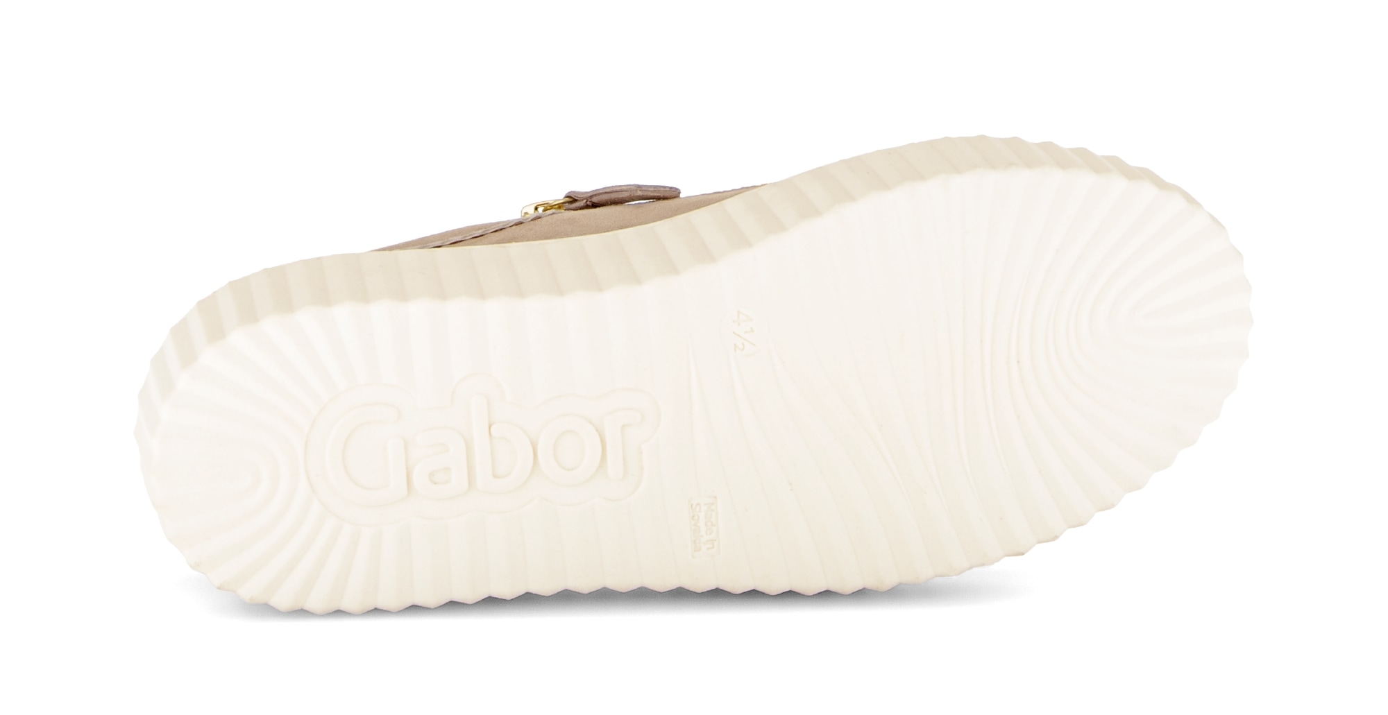 Gabor Plateausneaker  Freizeitschuh, Halbschuh, Schnürschuh mit modischem Schmuckelement