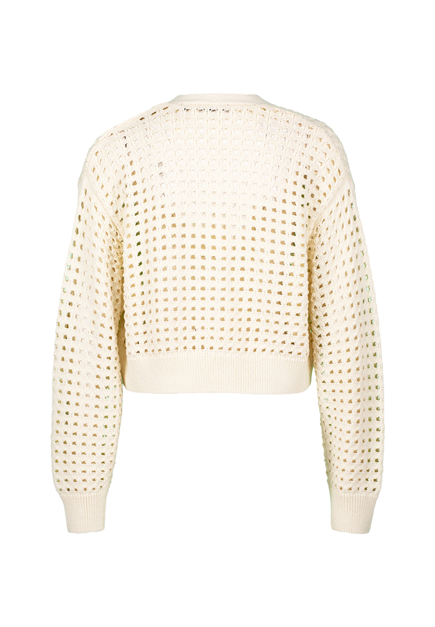 Zero Strickjacke »Strickjacke mit Lochmuster«