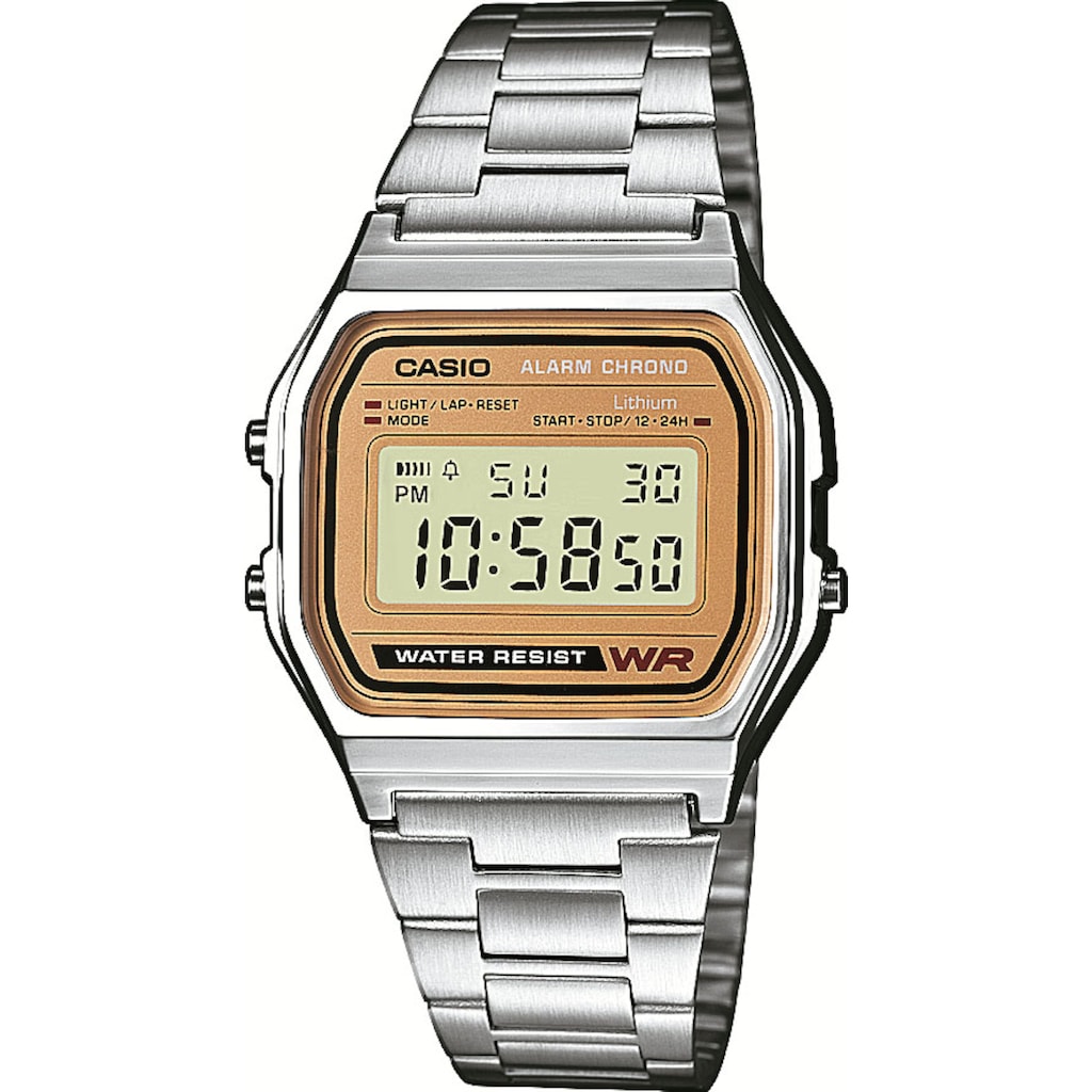 CASIO VINTAGE Chronograph »A158WEA-9EF«