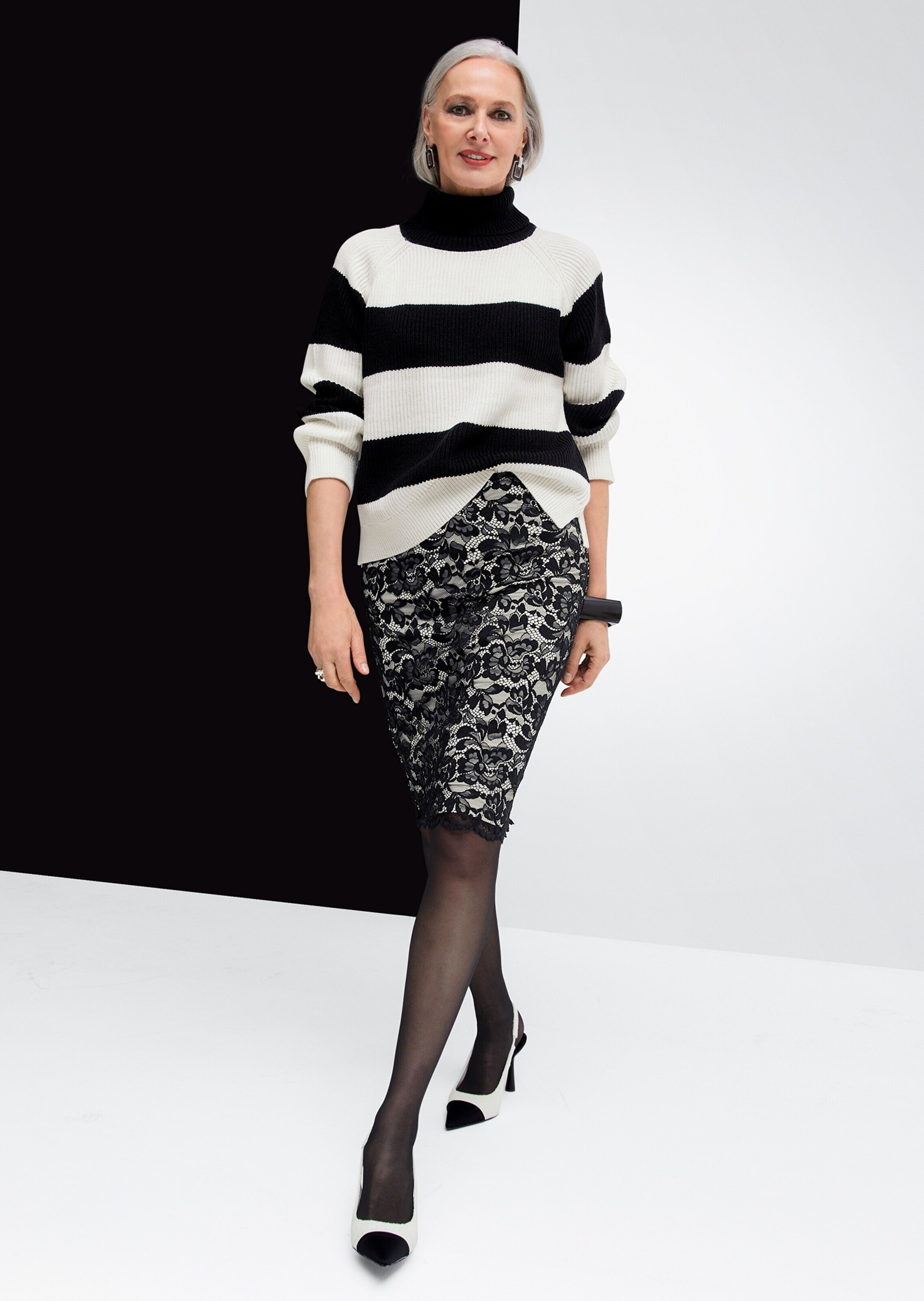 MADELEINE Longpullover »Pullover Rollkragen-Pullover«