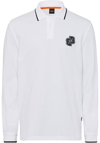 BOSS ORANGE Poloshirt »Pefelt 10214500 01«, mit Kontrastkanten kaufen
