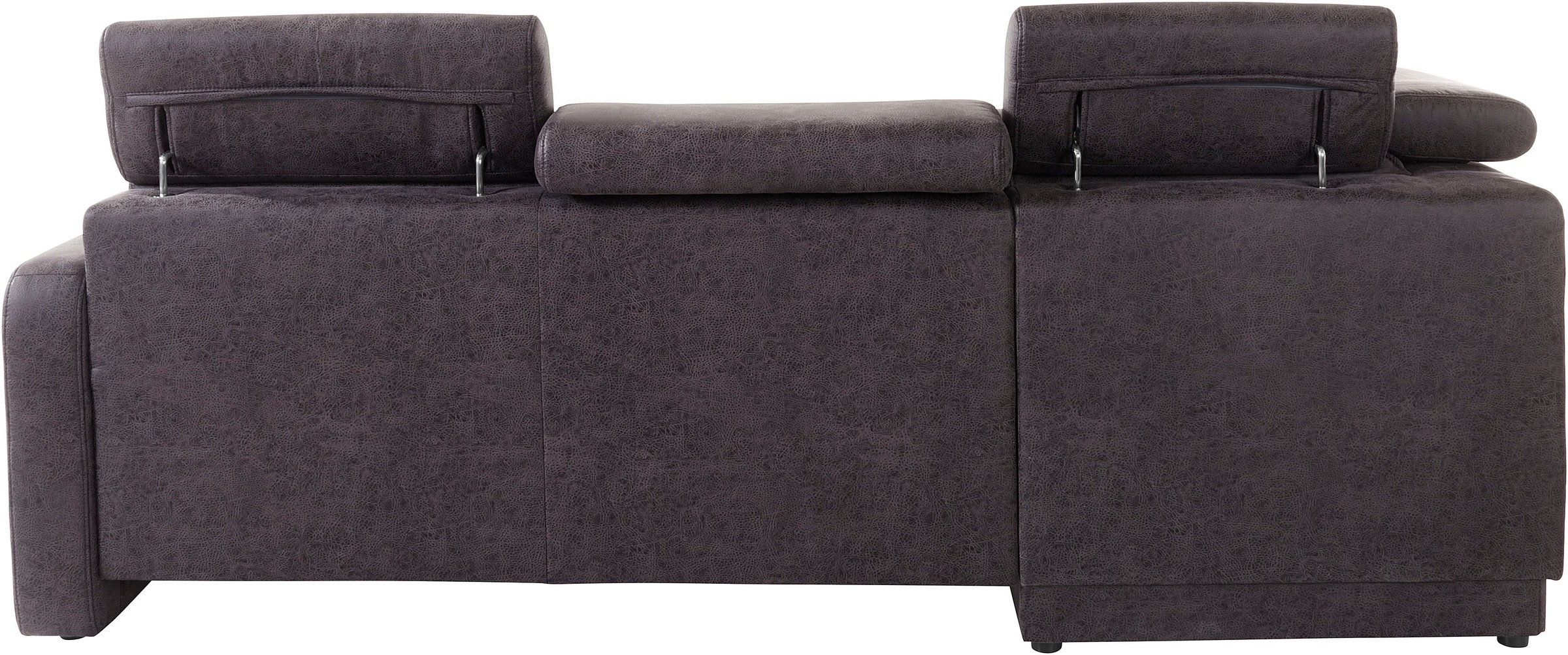 sit&more Ecksofa »Bologna L-Form« Kopfteilverstellung, wahlweise mit Bettfunktion und Schubkasten