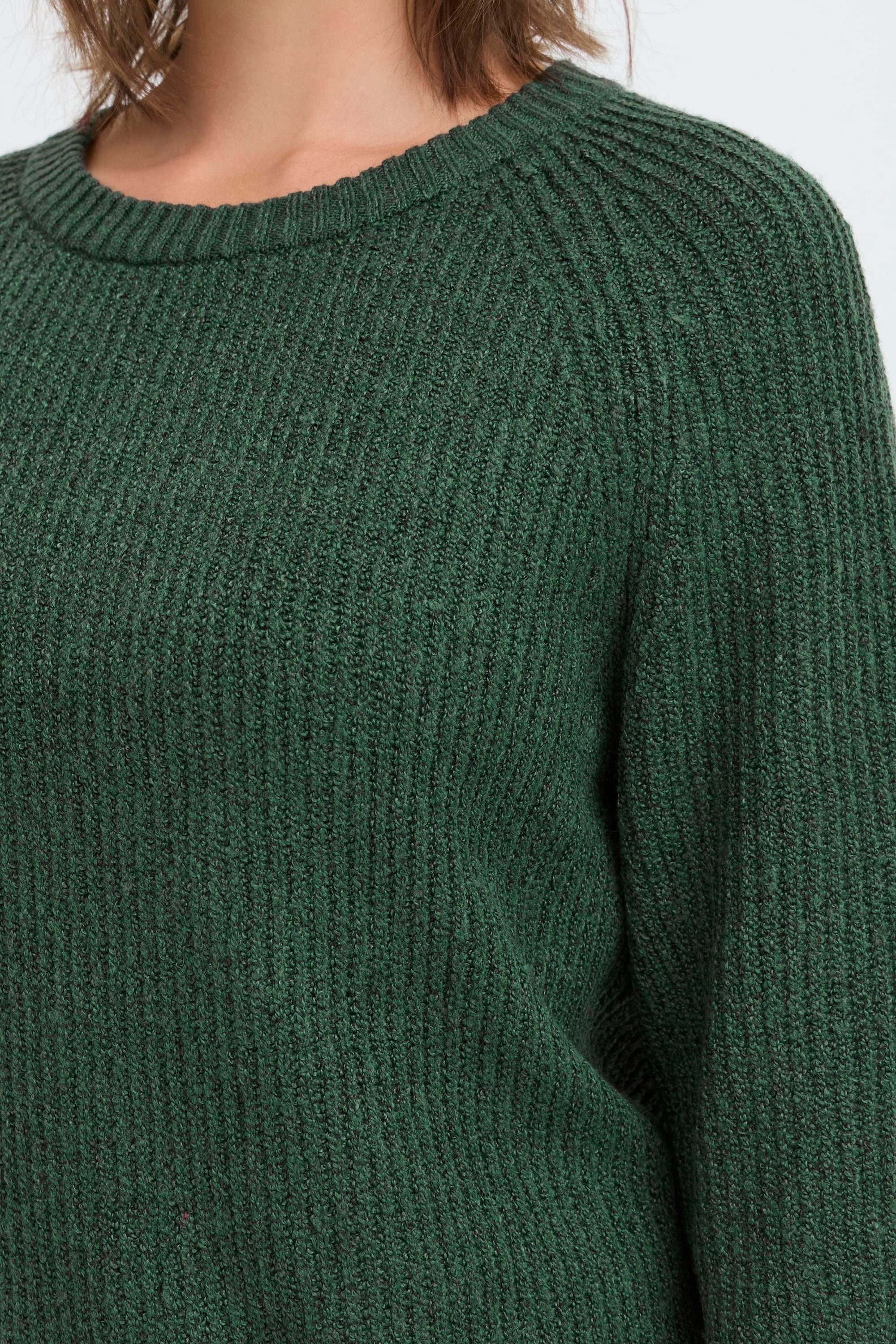 OXMO Strickfleece-Pullover »Strickpullover OXIFANSI«