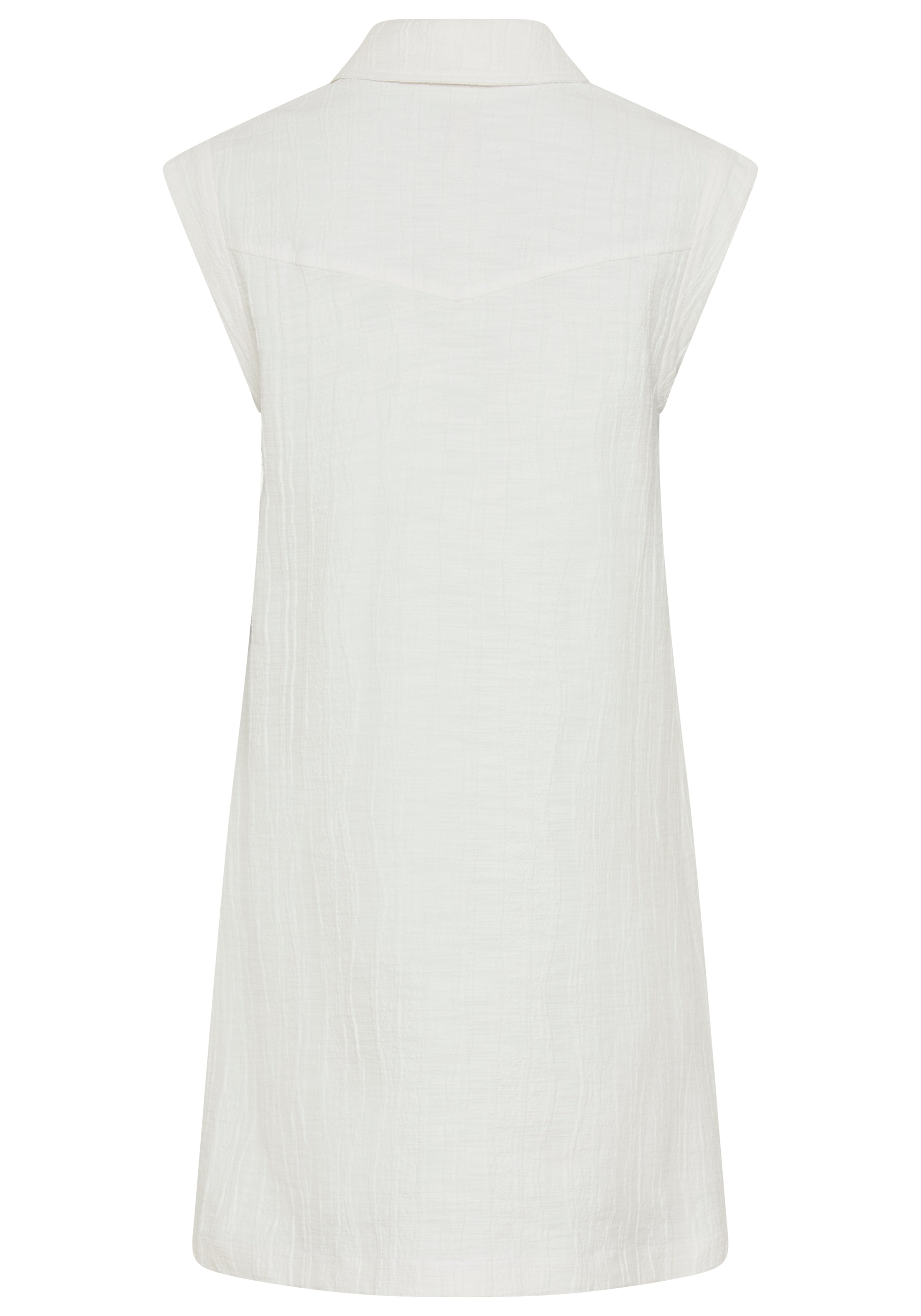 BOSS ORANGE Minikleid »Daratela Premium Damenmode« Brusttaschen mit Umlegekragen, ärmellos