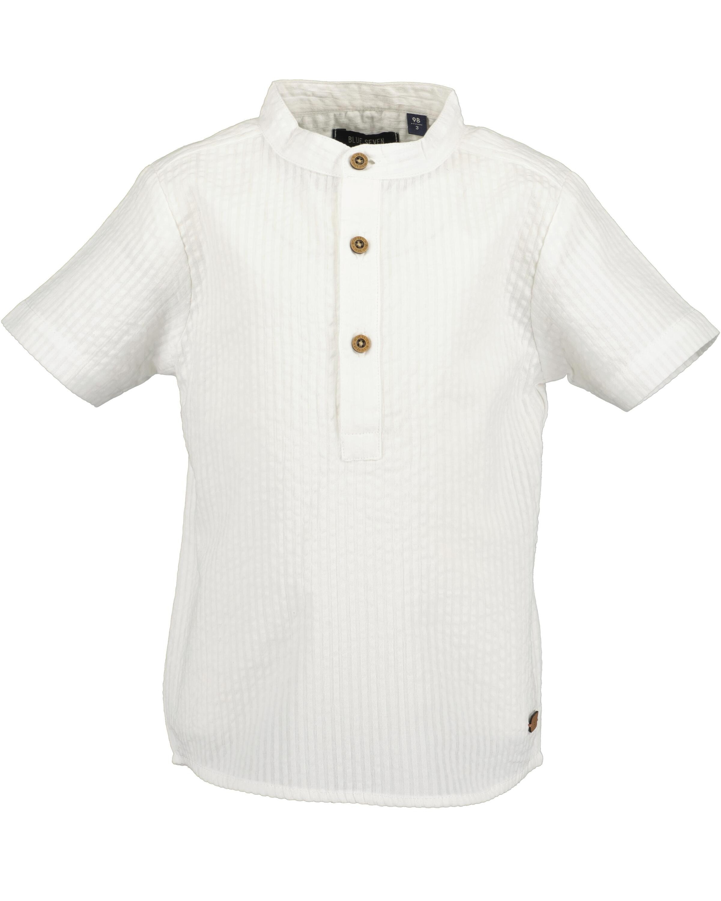 Blue Seven Kurzarmhemd »Schlupf-Hemd« 1 Stk. tlg. in weiß, Größe 128