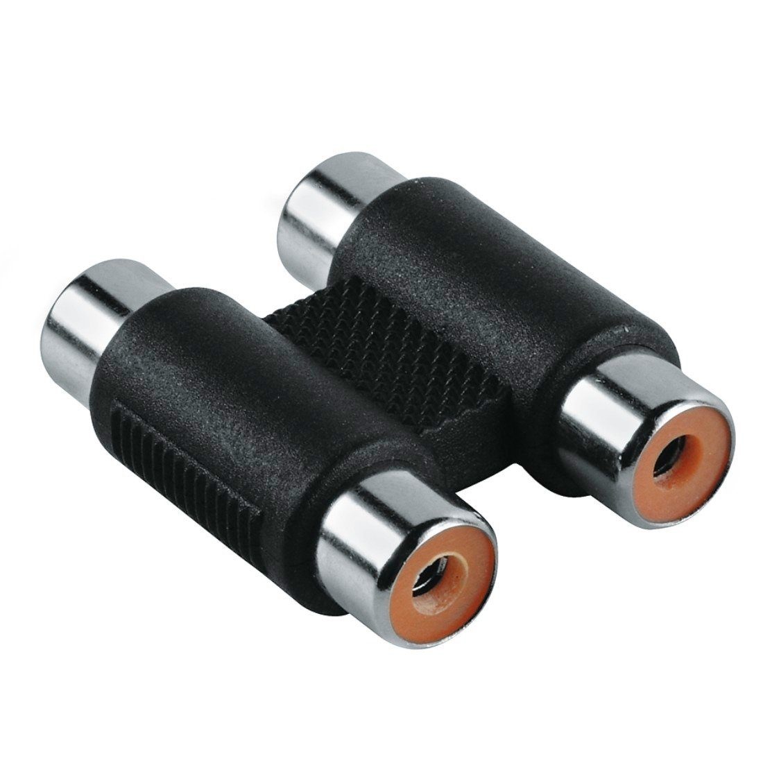 Hama Cinch-Adapter, 2 Cinch-Kupplungen - 2 Cinch-Kupplungen