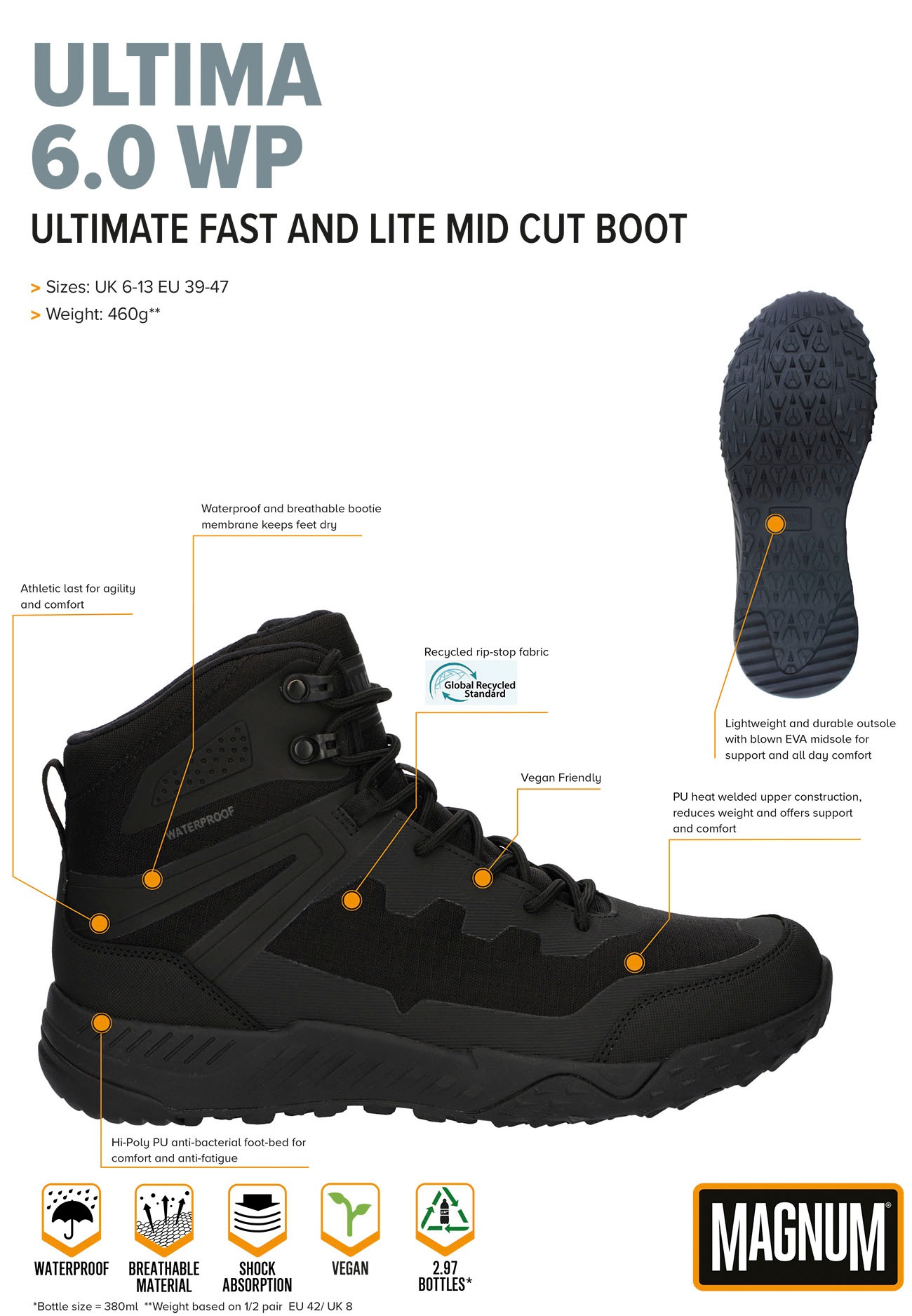 Magnum Outdoorschuh »Classic«