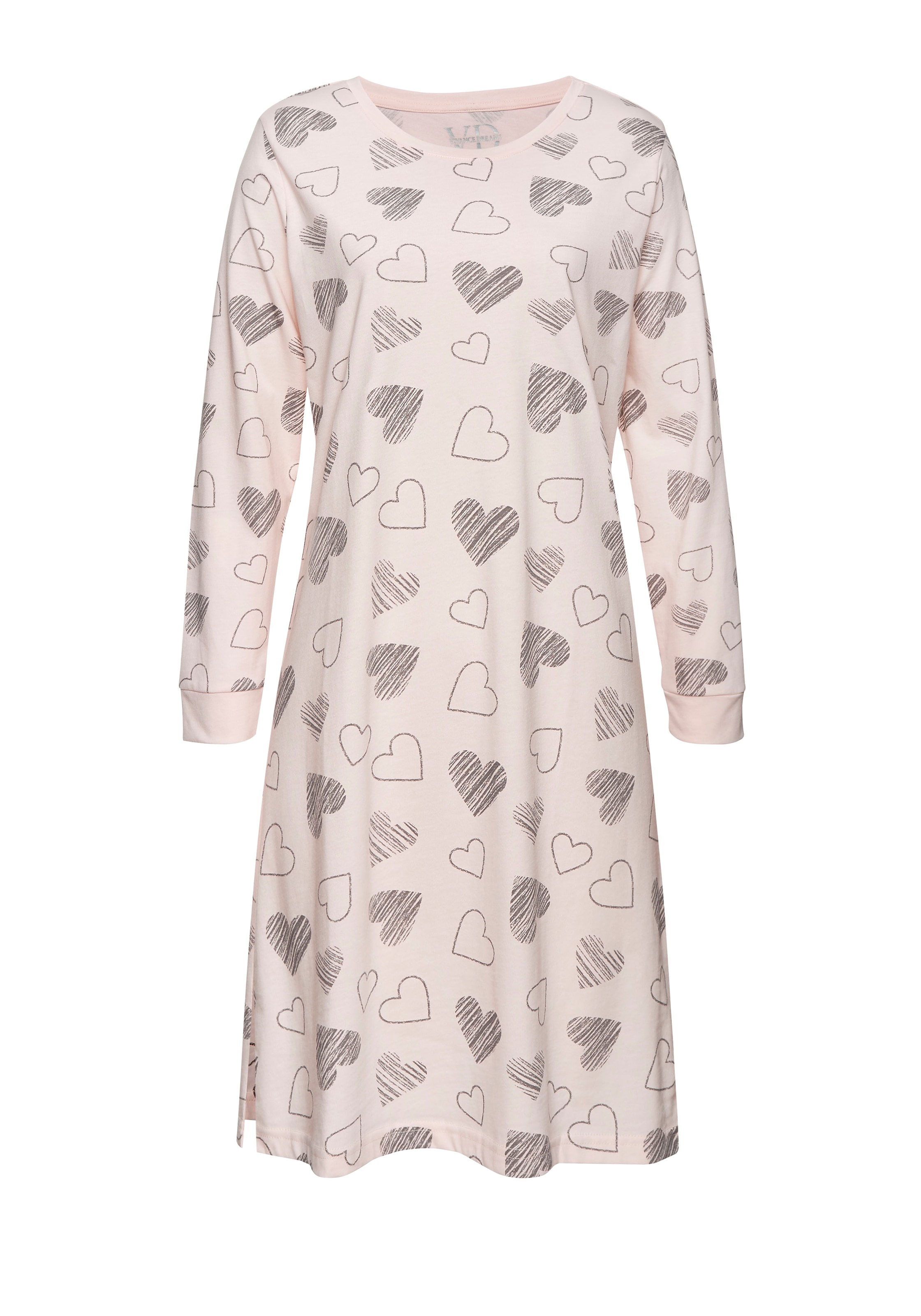 Vivance Dreams Nachthemd 2 Stück, 2 Stk. tlg.