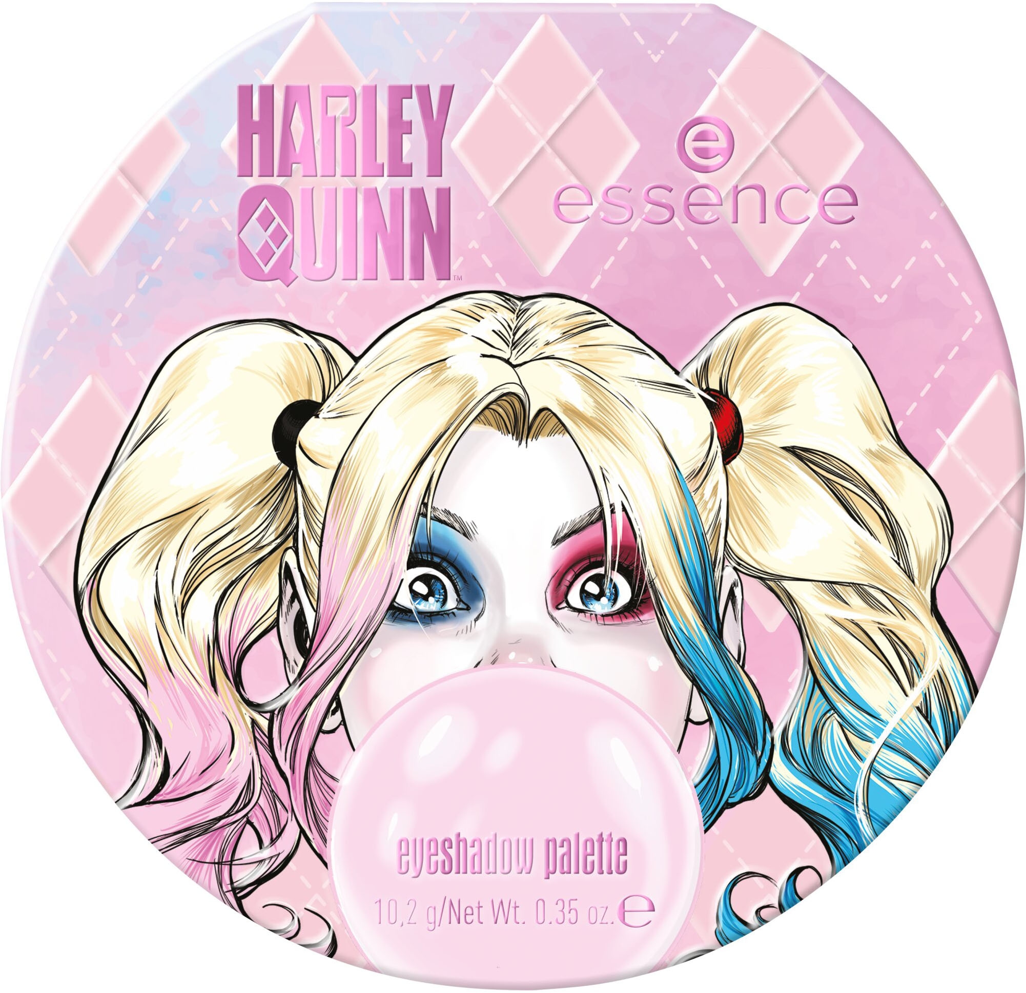 Essence Lidschatten-Palette »Harley Quinn eyeshadow palette«, mit verschiedenen Finishes