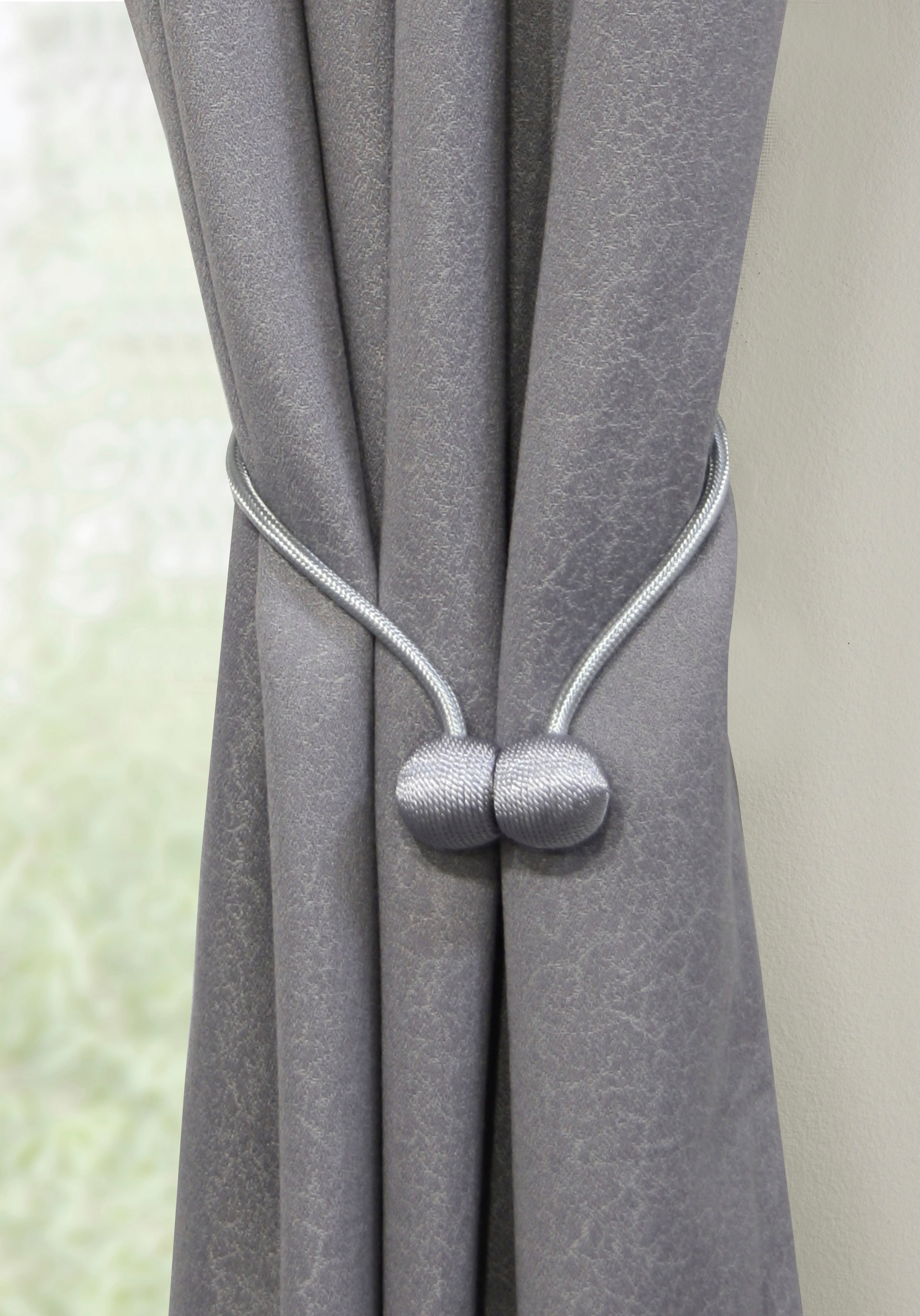 GARDINIA Raffhalter »Flex-S mit Magnet«, (2 St.), vielfältige Anbringungsmöglichkeiten