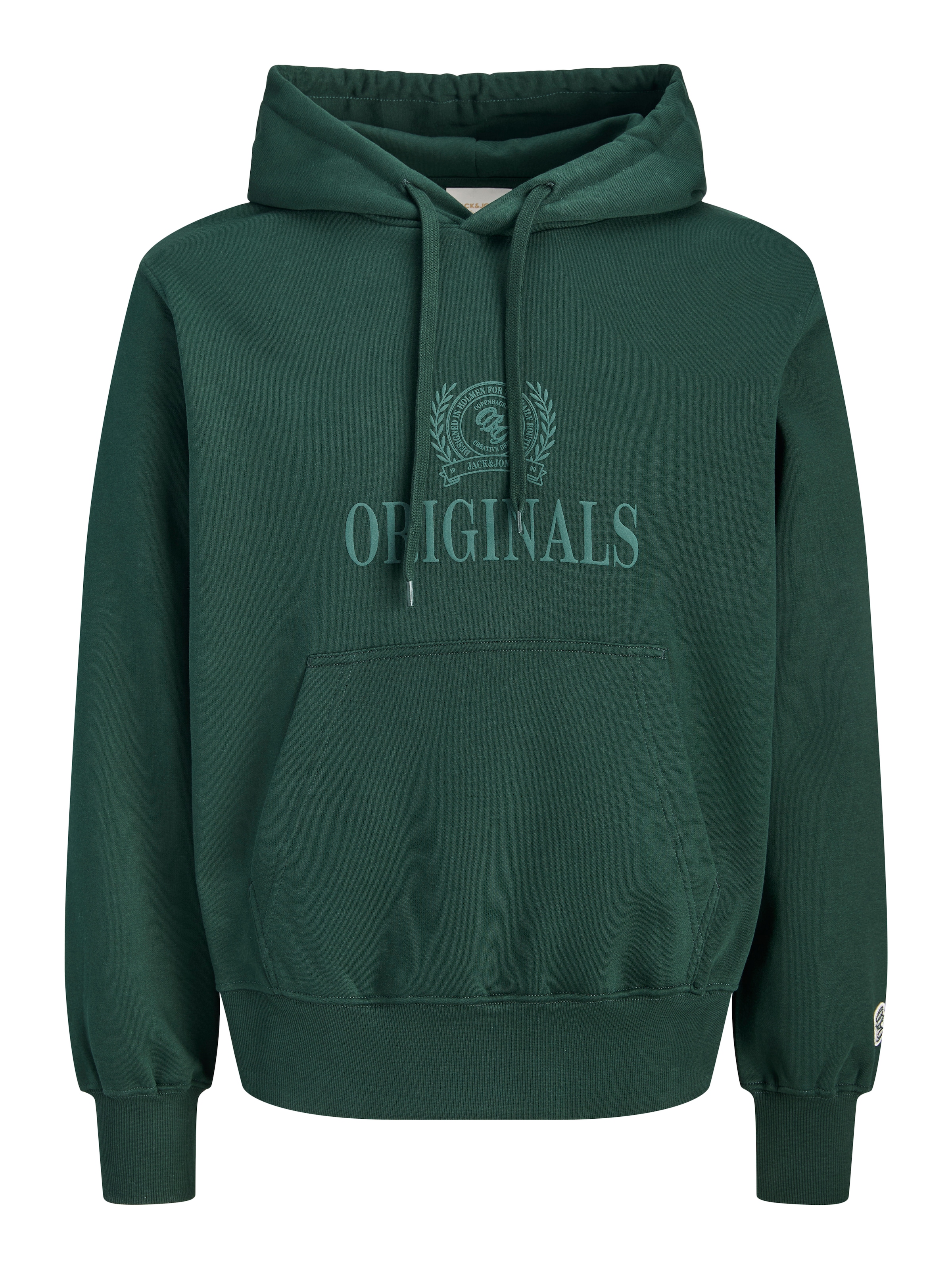 Jack & Jones PlusSize Kapuzensweatshirt »JORFREDERIKSBERG MONOGRAM SWEAT HOOD PLS«, Baumwollmischung, regular fit
