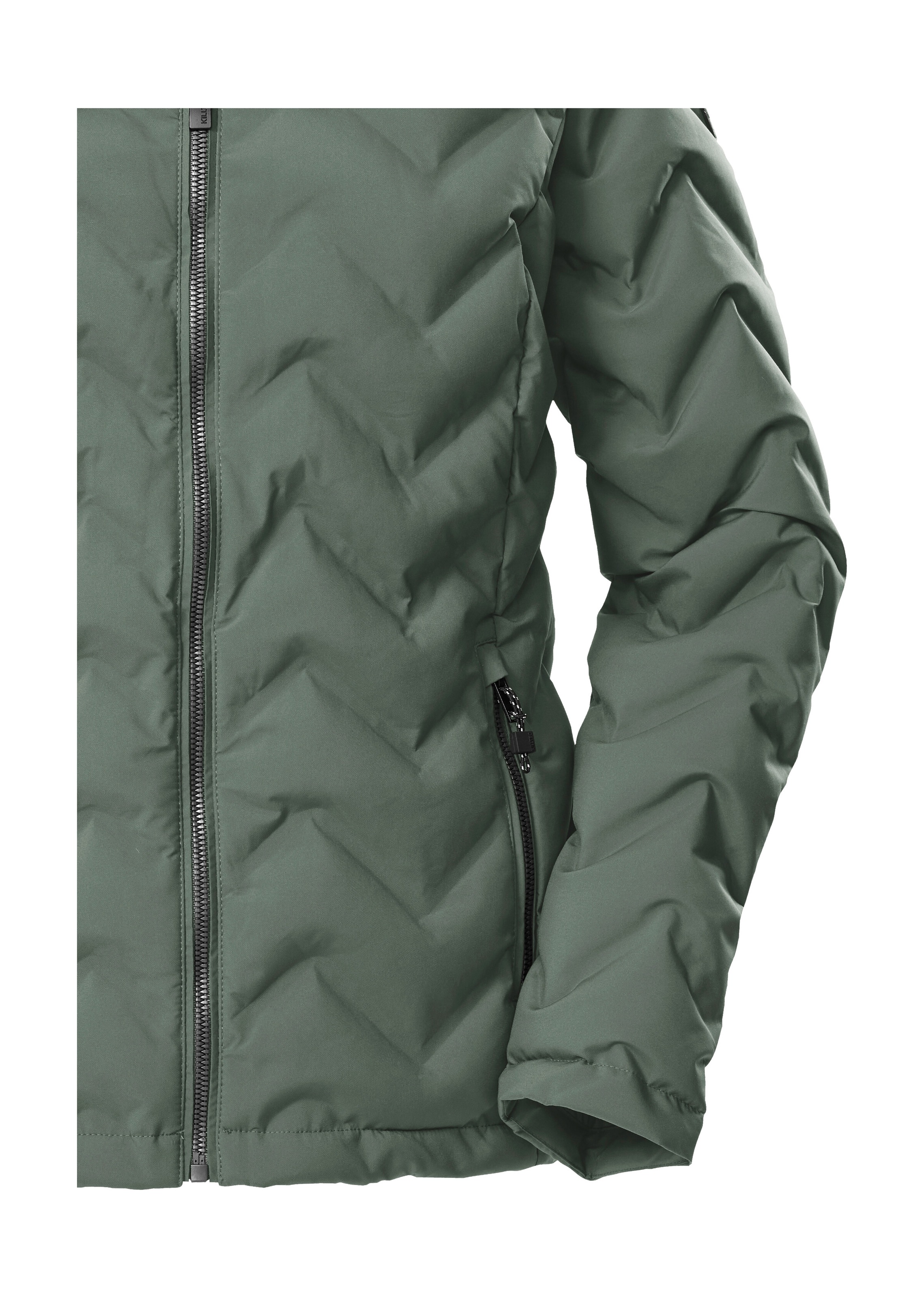 Killtec Steppjacke »KOW 23 WMN QLTD JCKT«, Wasserabweisende Damenjacke mit verstellbarer Kapuze und Taschen