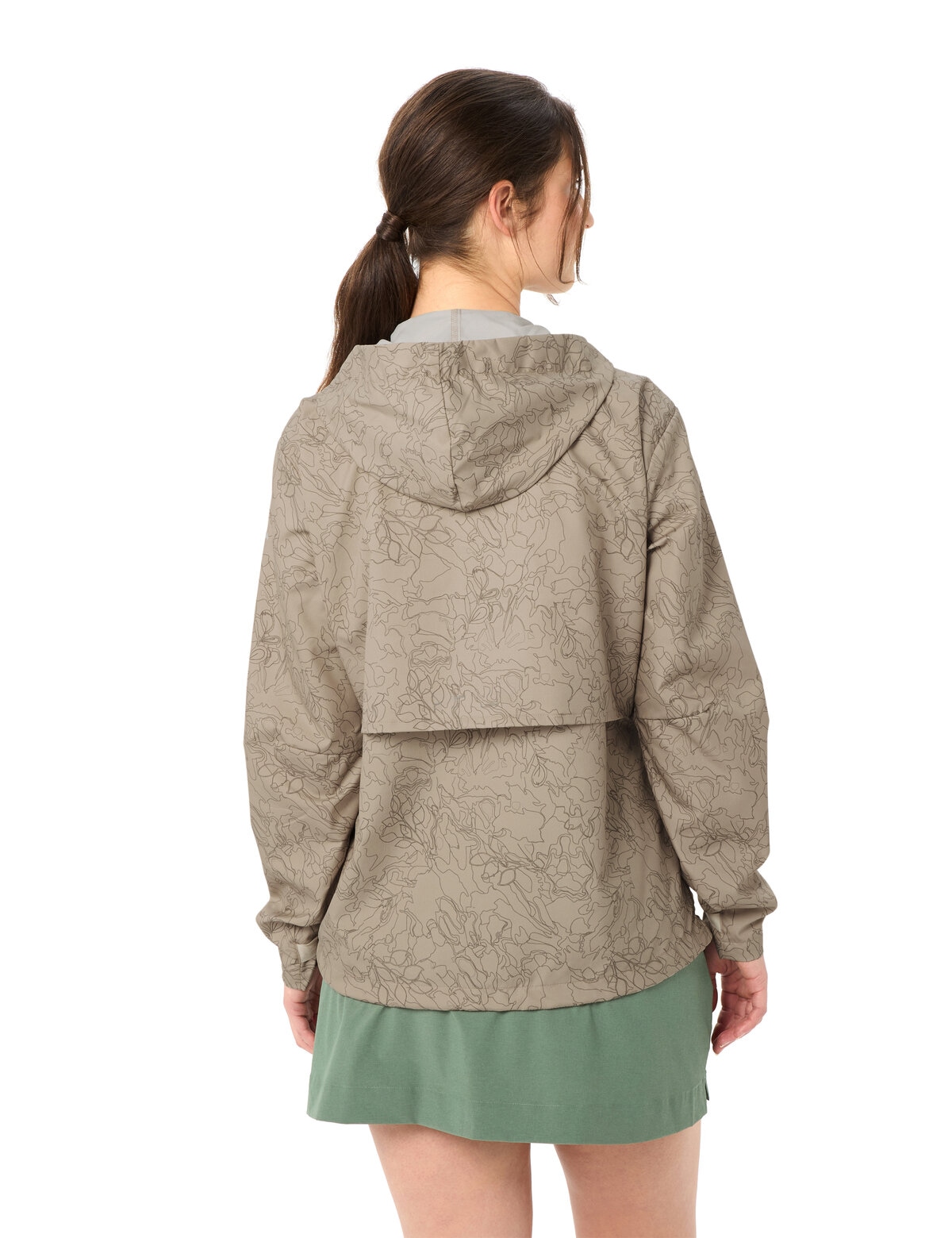 VAUDE Fahrradjacke »WOMEN'S ADLUX AIR JACKET« mit Kapuze sportlicher Stil, atmungsaktives Material, winddicht, wasserdicht